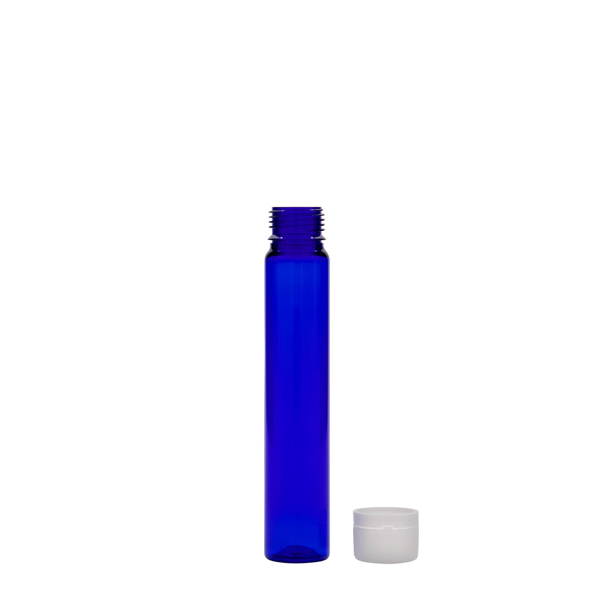 25 ml PET skúmavka, plast, kráľovská modrá, hrdlo: skrutkovací uzáver 25 ml PET skúmavka, plast, kráľovská modrá, hrdlo: skrutkovací uzáver