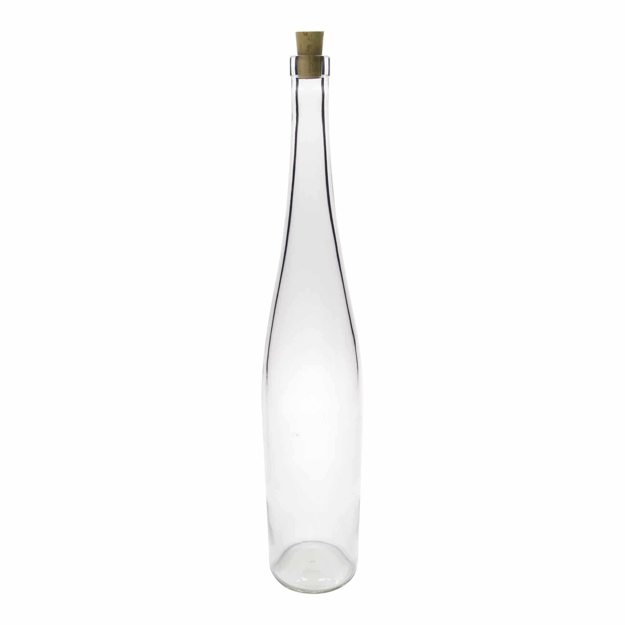 1 500 ml sklená fľaša „Fľaša na víno“, hrdlo: korok