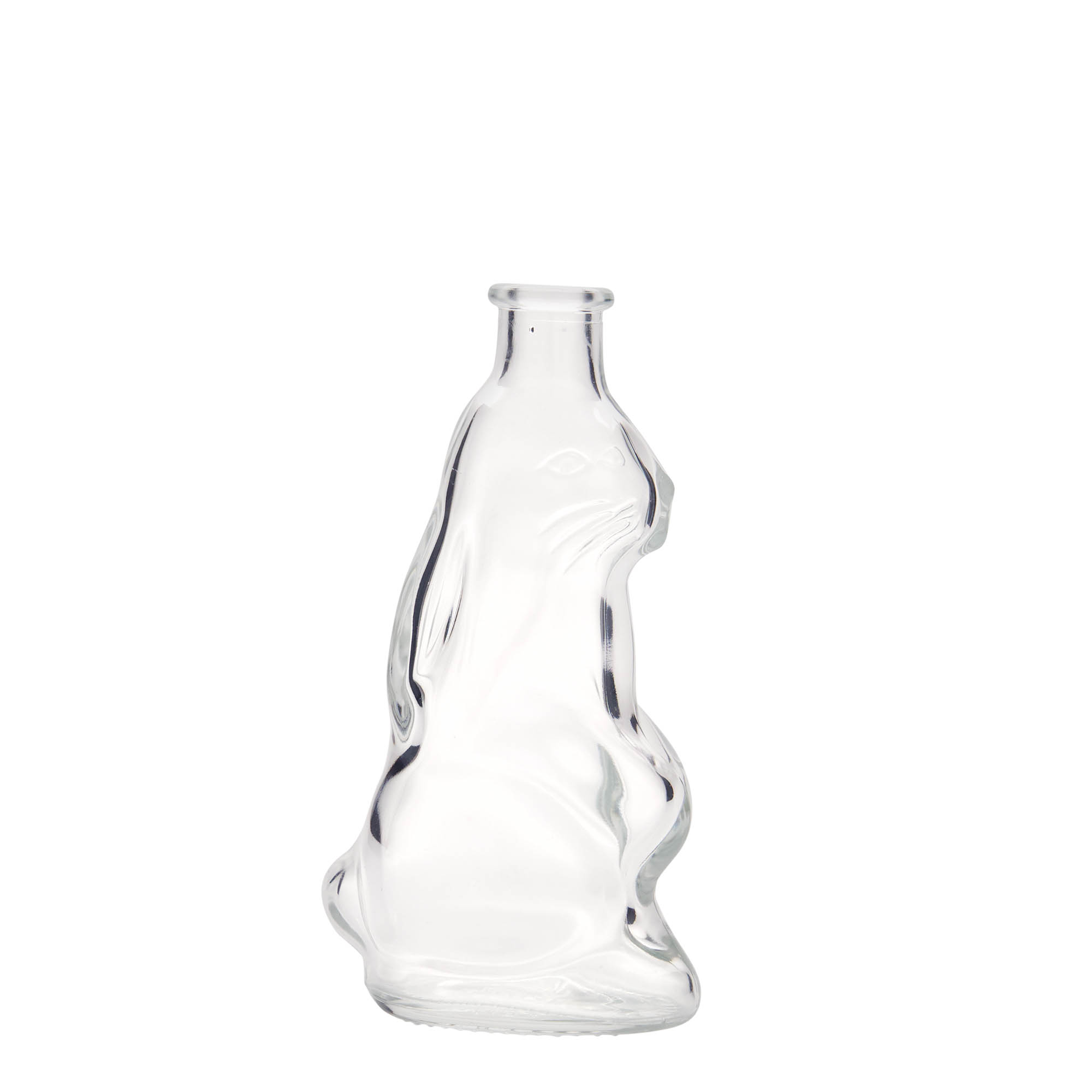 200 ml sklenená fľaša 'Zajac', hrdlo: korok 200 ml sklenená fľaša 'Zajac', hrdlo: korok