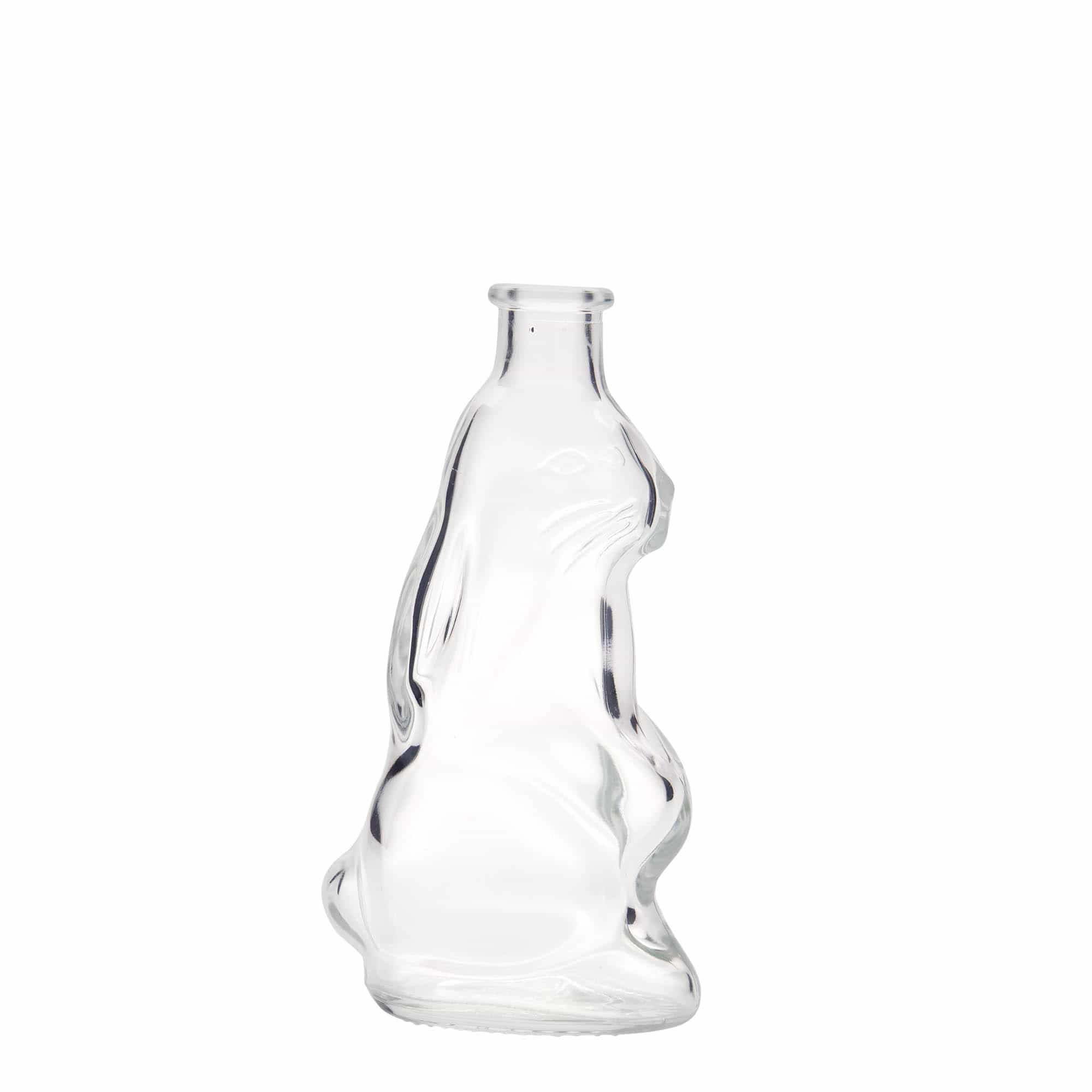 200 ml sklenená fľaša 'Zajac', hrdlo: korok 200 ml sklenená fľaša 'Zajac', hrdlo: korok