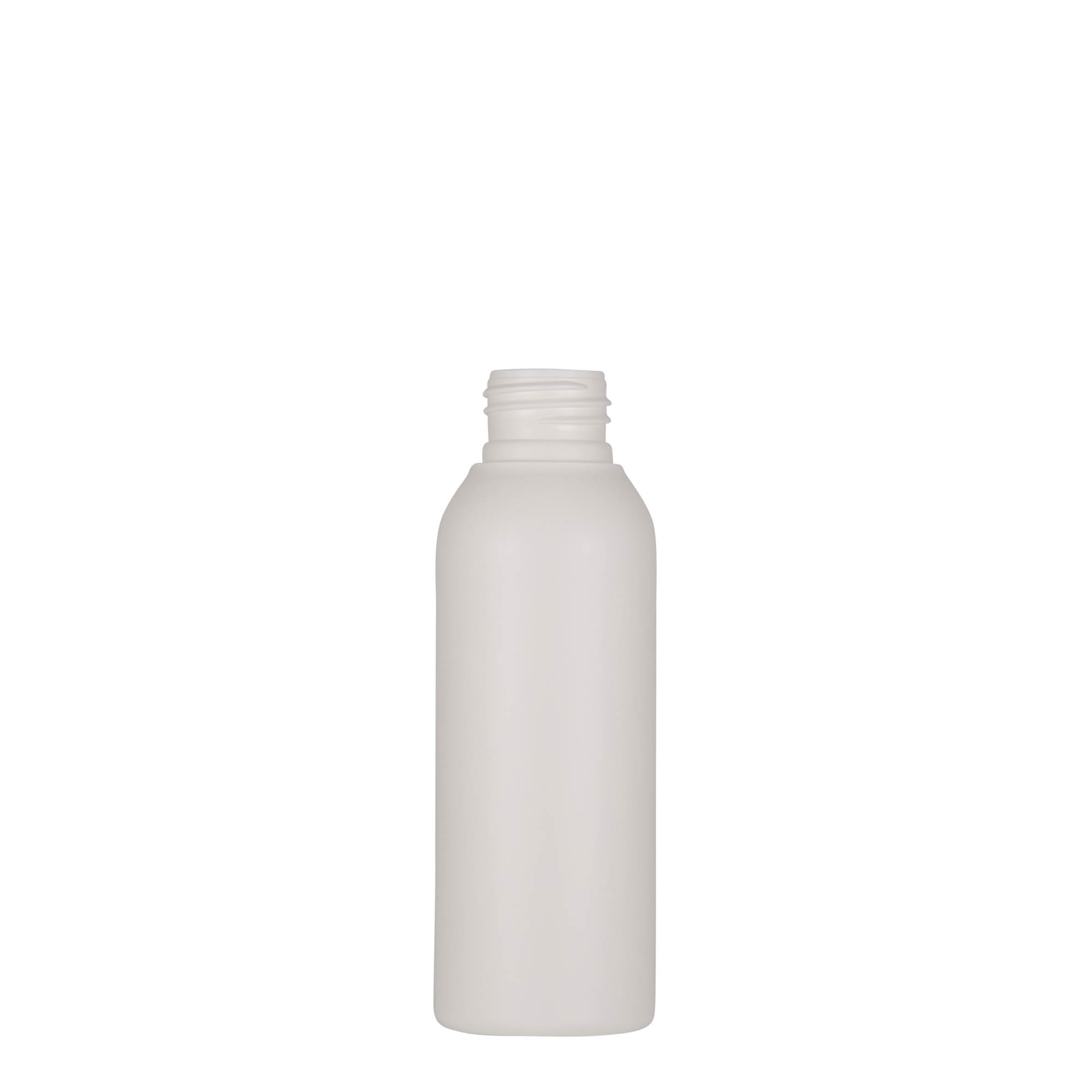 100 ml plastová fľaša 'Tuffy', HDPE, biela, hrdlo: 24/410