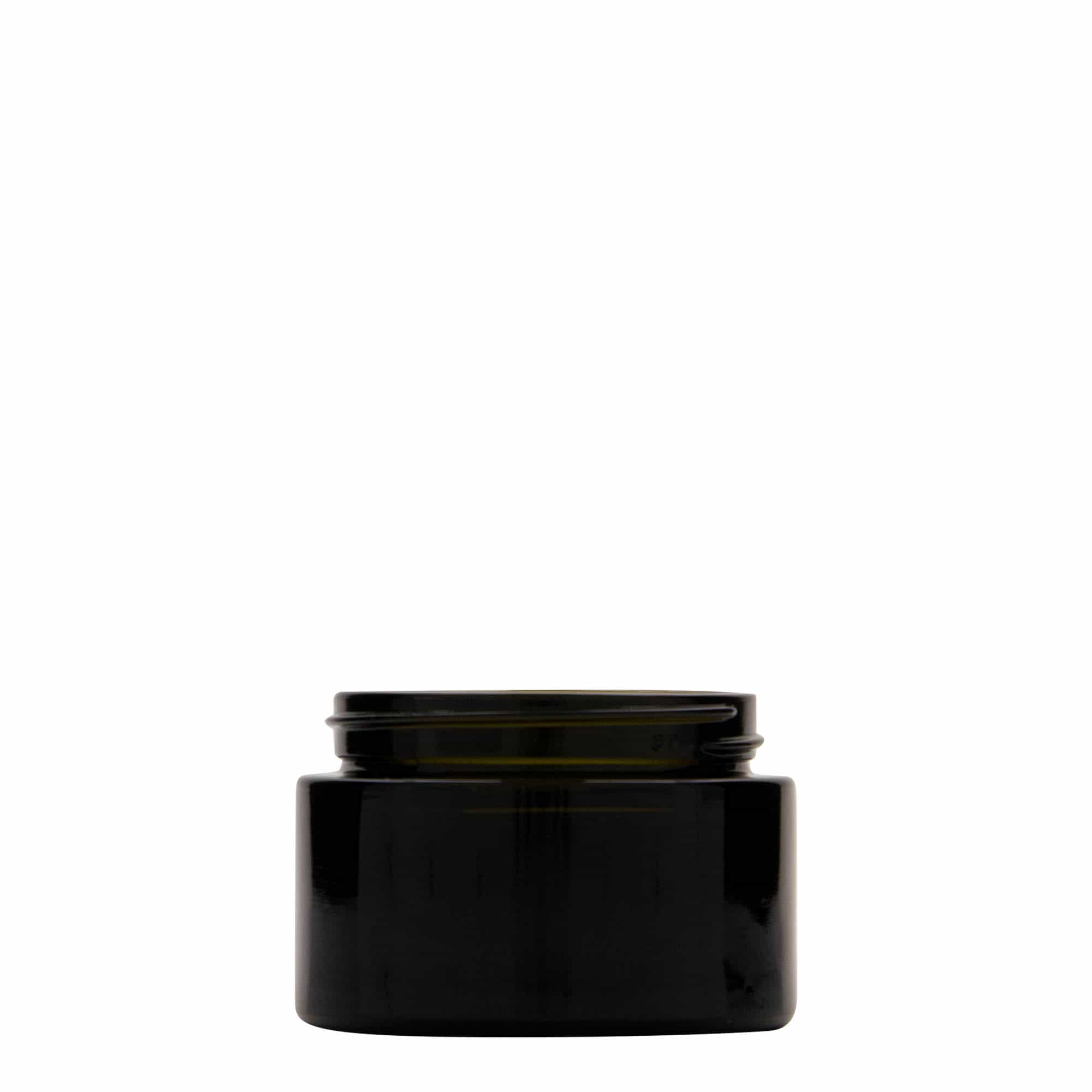 50 ml recyklovaný téglik „Floria“, sklený, antická zelená farba, hrdlo: GPI 58/400 50 ml recyklovaný téglik „Floria“, sklený, antická zelená farba, hrdlo: GPI 58/400