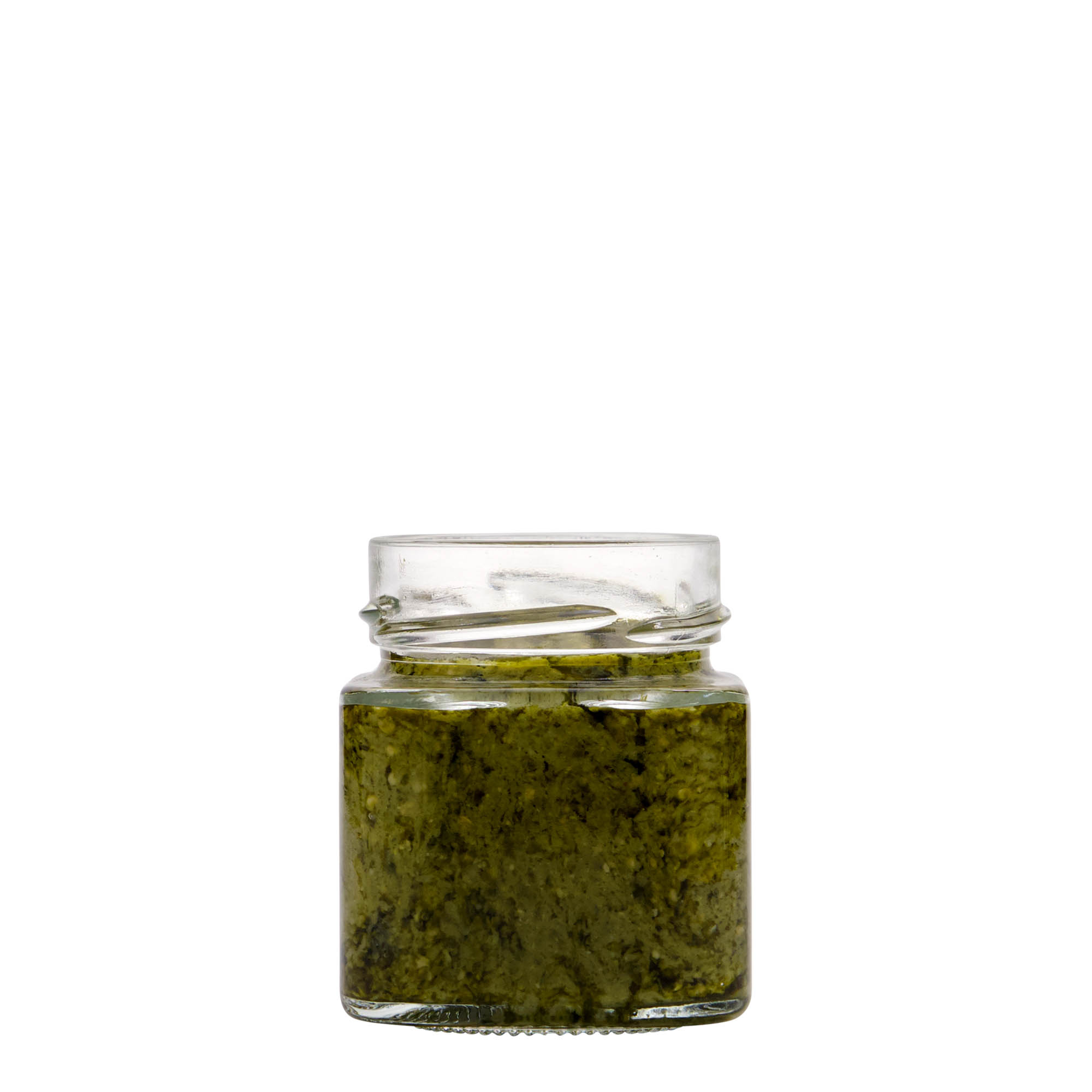 156 ml štvorcová fľaša 'Funny', hrdlo: Deep-Twist-Off (DTO 58)