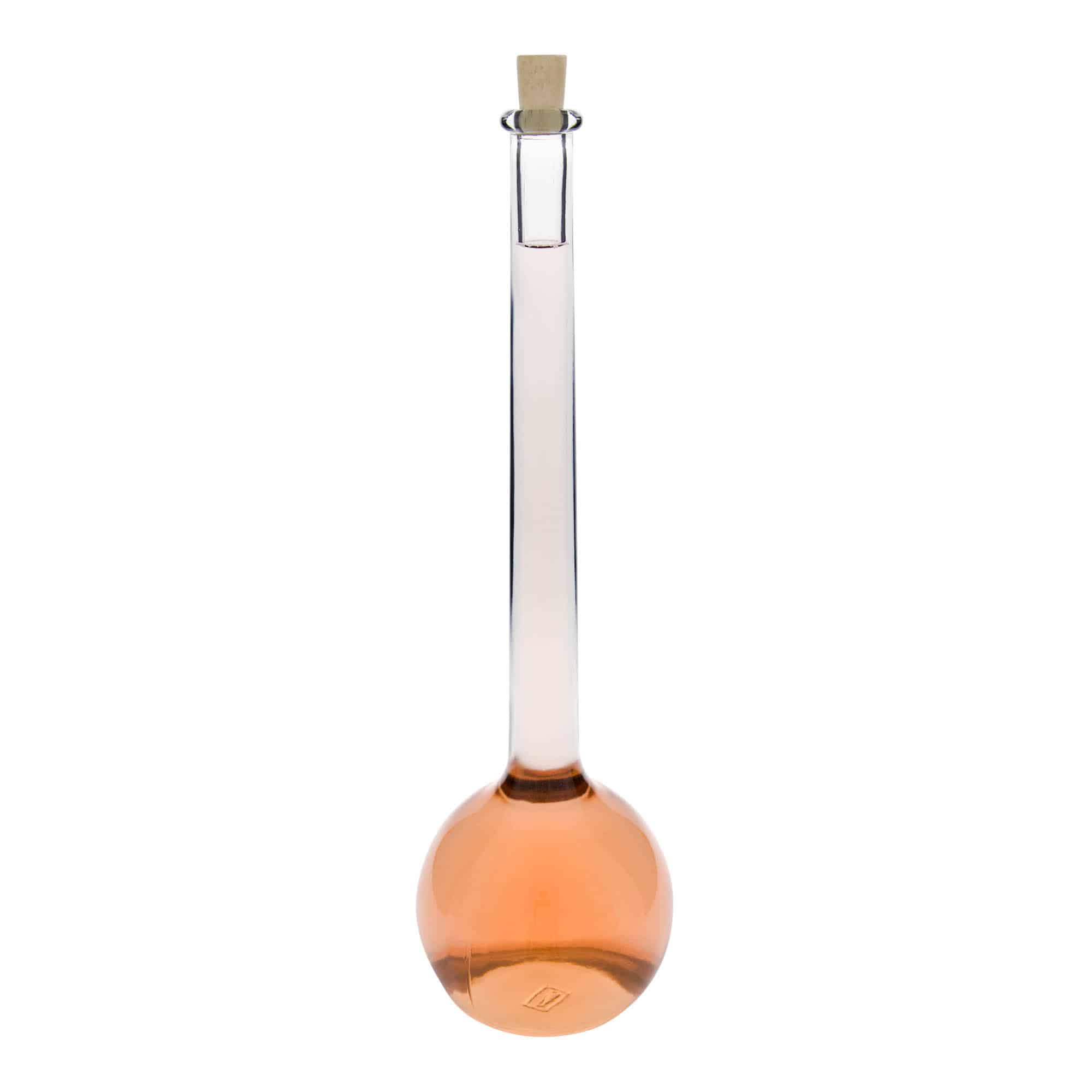 1 500 ml sklená fľaša „Tulipano“, hrdlo: korok