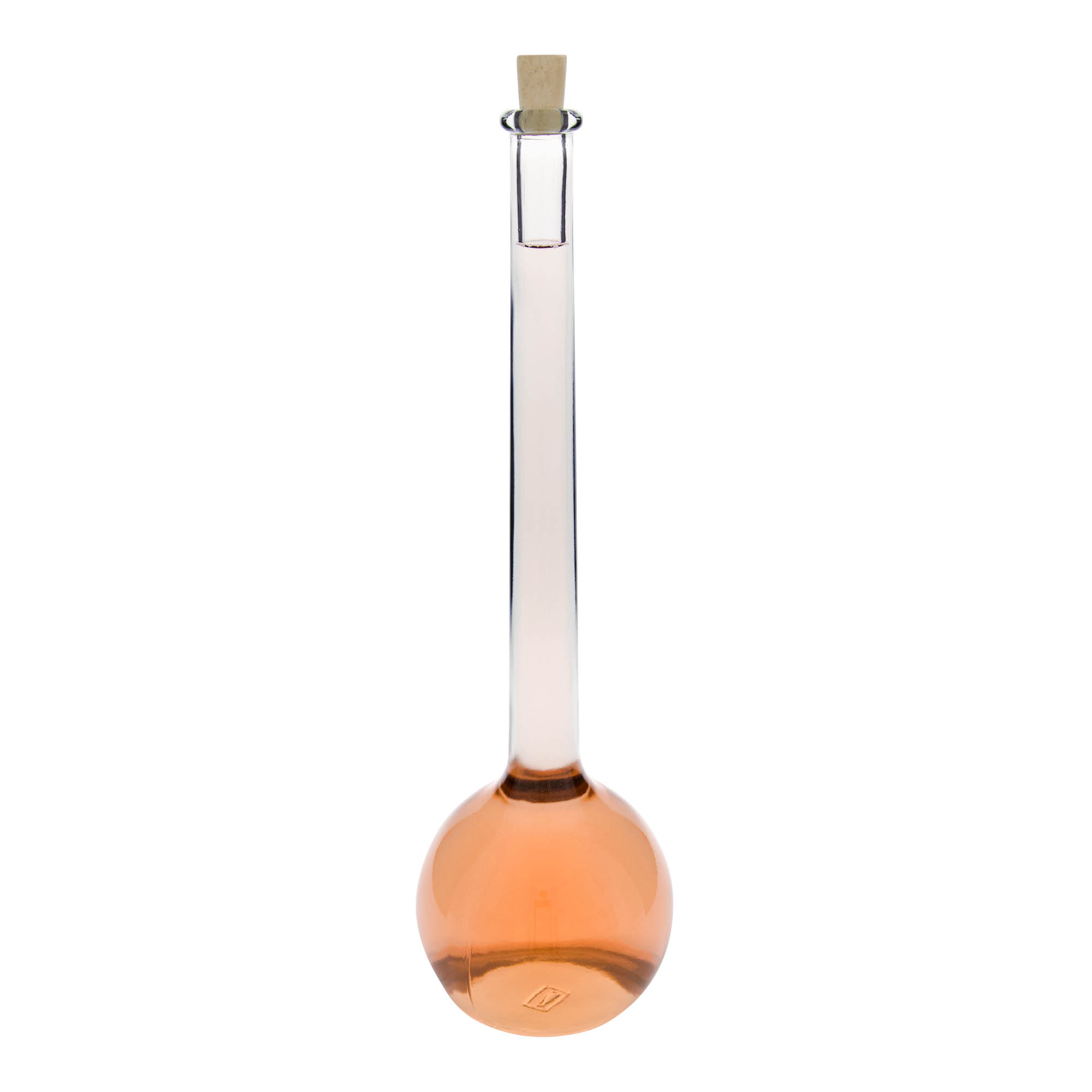 1 500 ml sklenená fľaša 'Tulipano', hrdlo: korok 1 500 ml sklenená fľaša 'Tulipano', hrdlo: korok