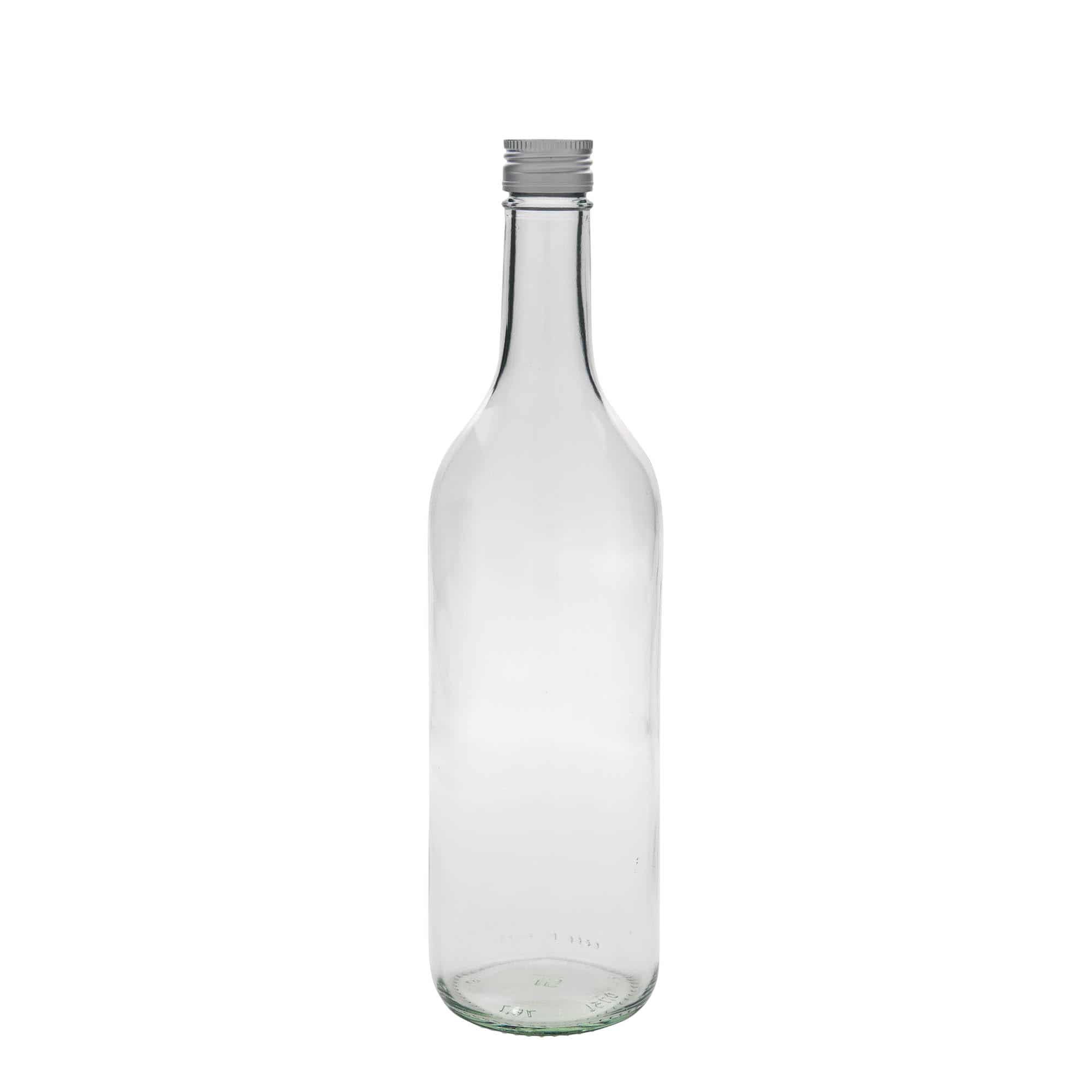 750 ml sklená fľaša „Bordeaux“, hrdlo: PP 28