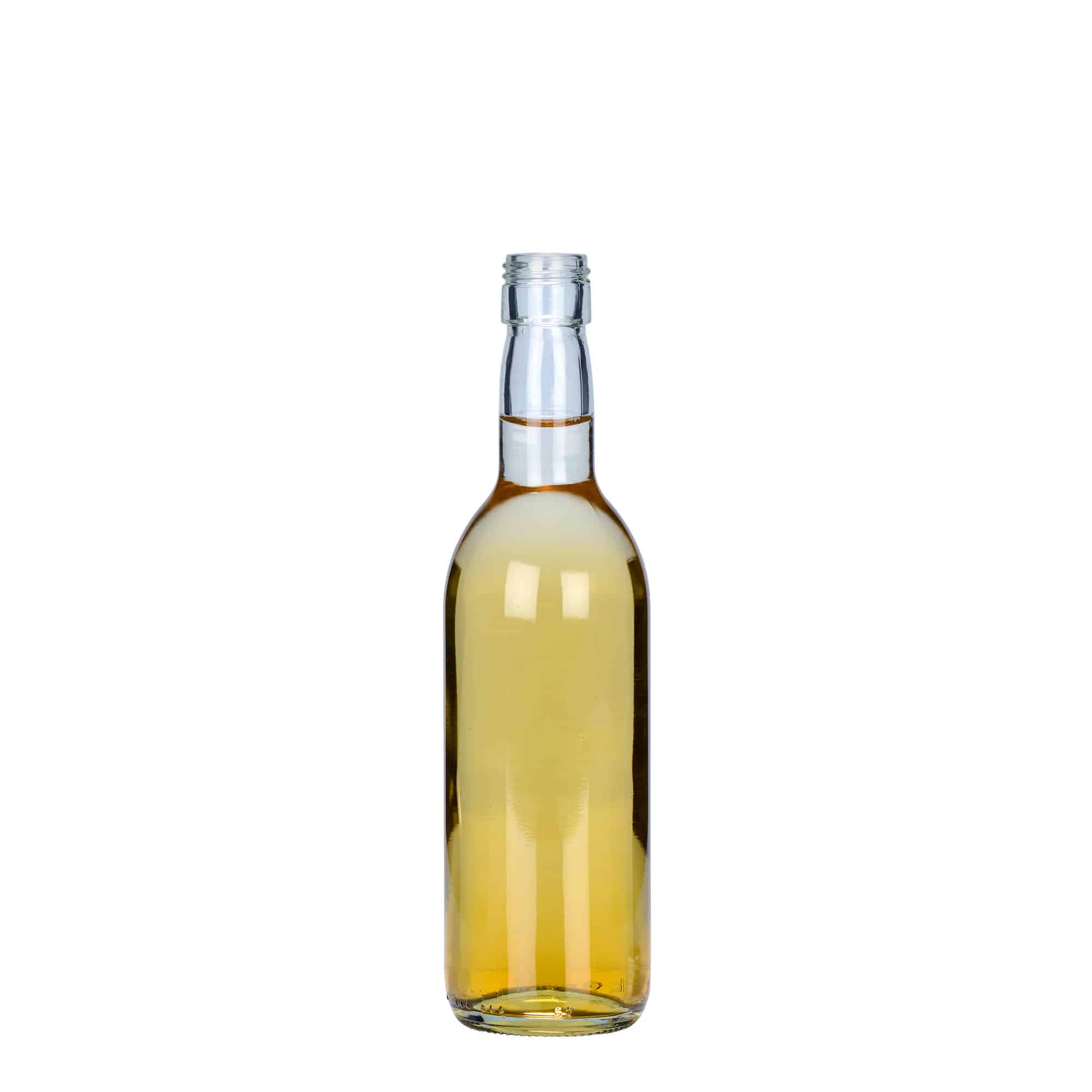187 ml sklená fľaša „Bordeaux Airline“, hrdlo: PP 22