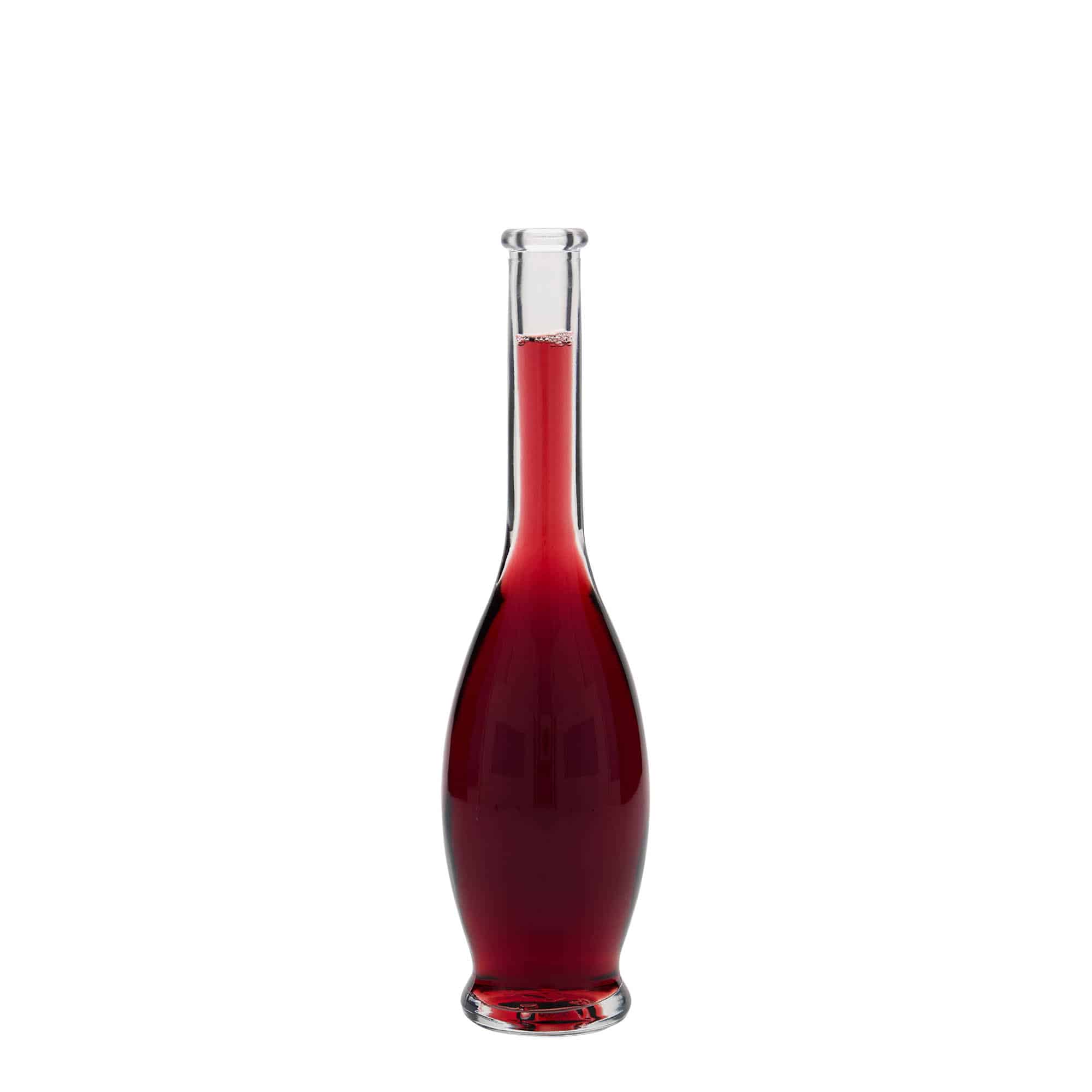100 ml sklenená fľaša 'Gina', hrdlo: korok