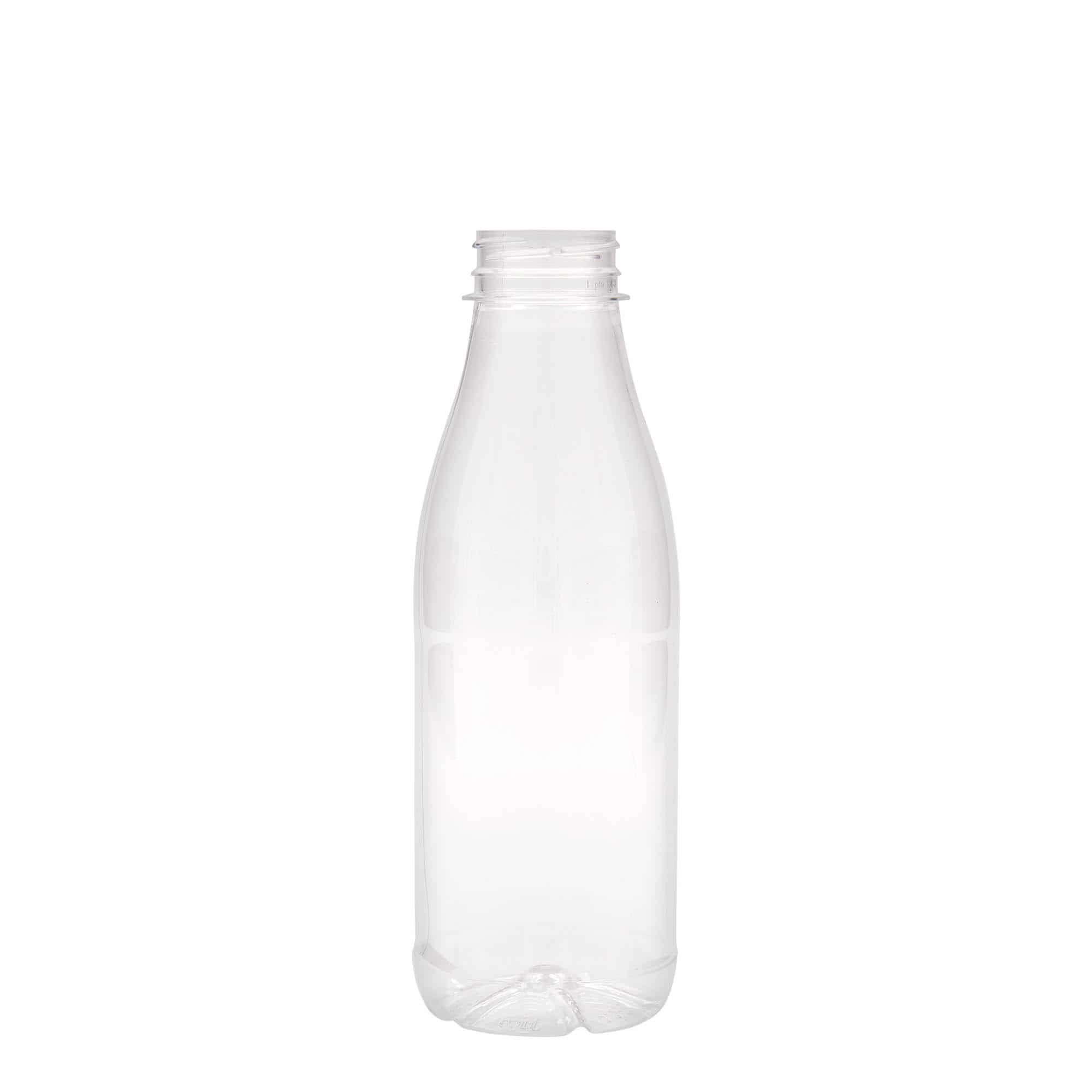 500 ml PET fľaša „Milk and Juice“, plast, hrdlo: 38 mm 500 ml PET fľaša „Milk and Juice“, plast, hrdlo: 38 mm