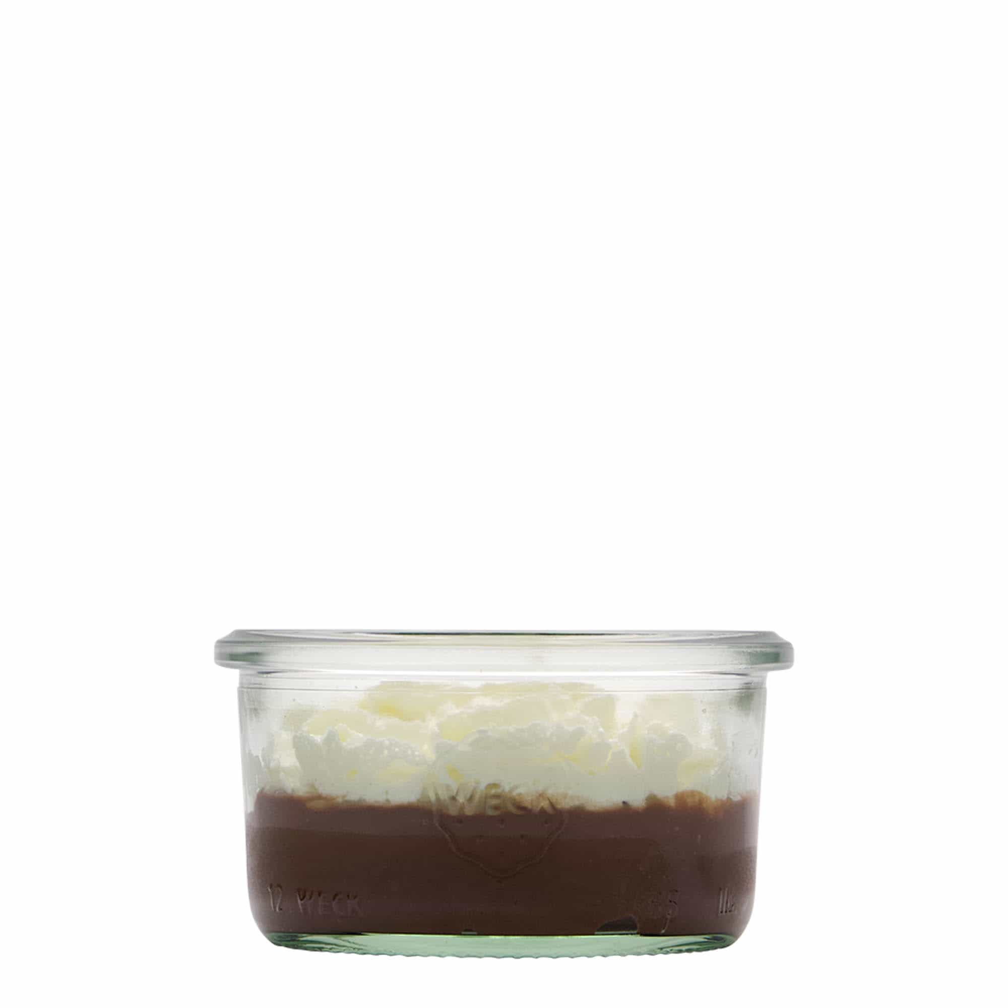 165 ml WECK zaváracie poháre, otvor: okrúhly okraj 165 ml WECK zaváracie poháre, otvor: okrúhly okraj