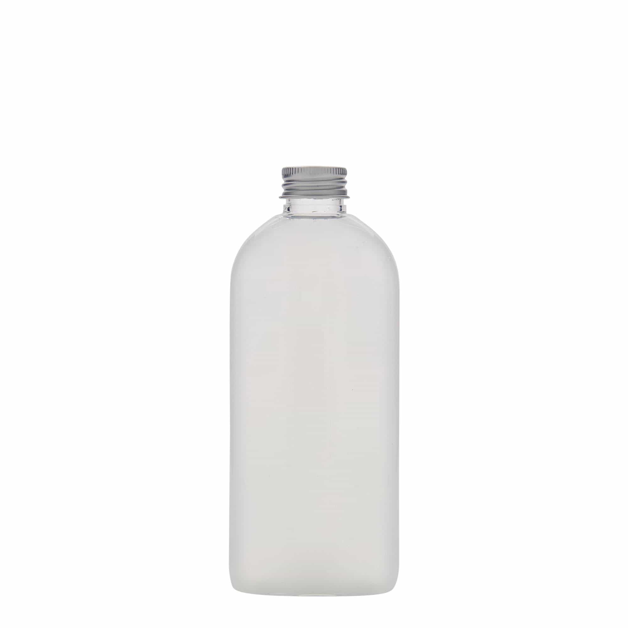 250 ml PET fľaša „Iris“, oválna, plast, hrdlo: GPI 24/410