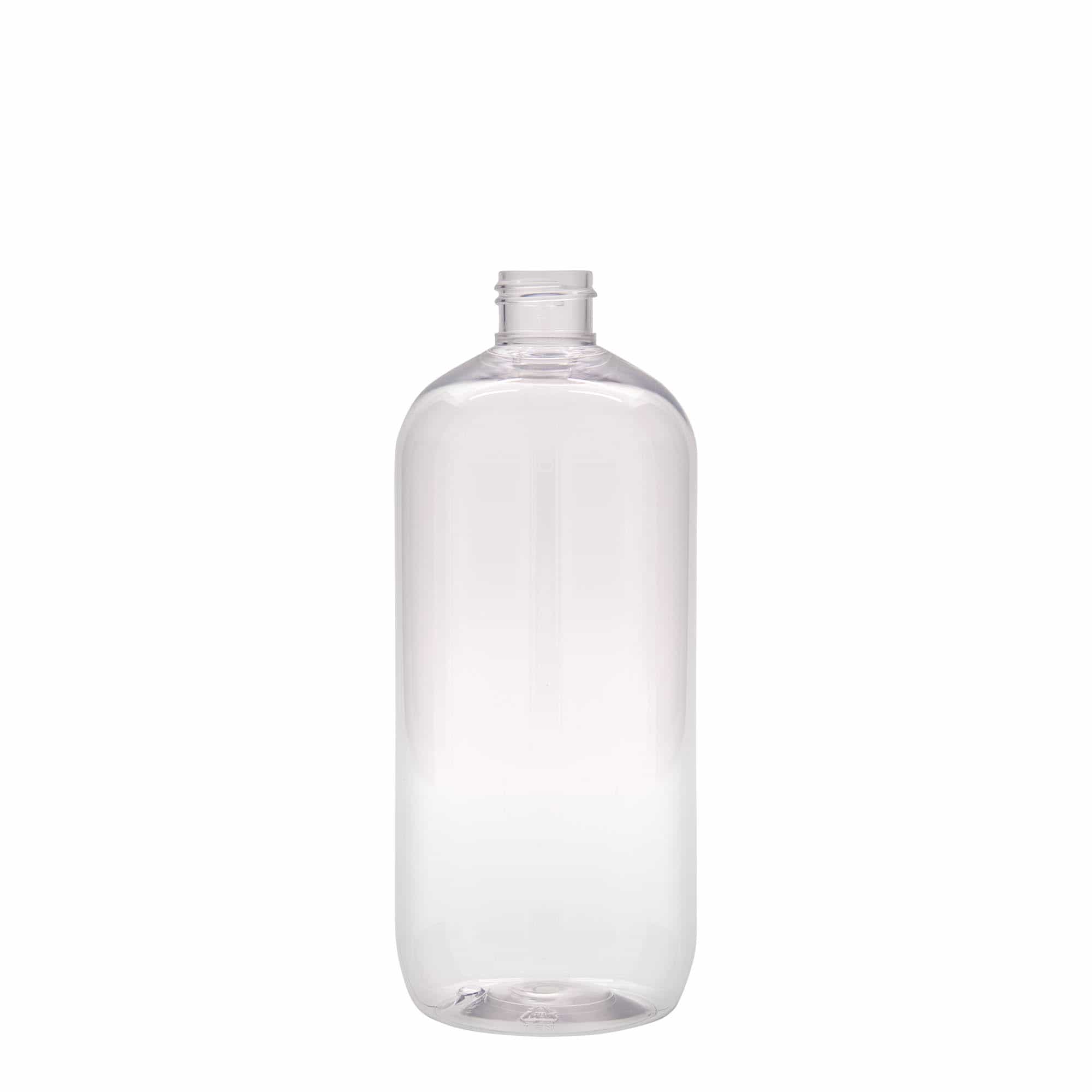 500 ml PET fľaša „Boston“, plast, hrdlo: GPI 24/410 500 ml PET fľaša „Boston“, plast, hrdlo: GPI 24/410