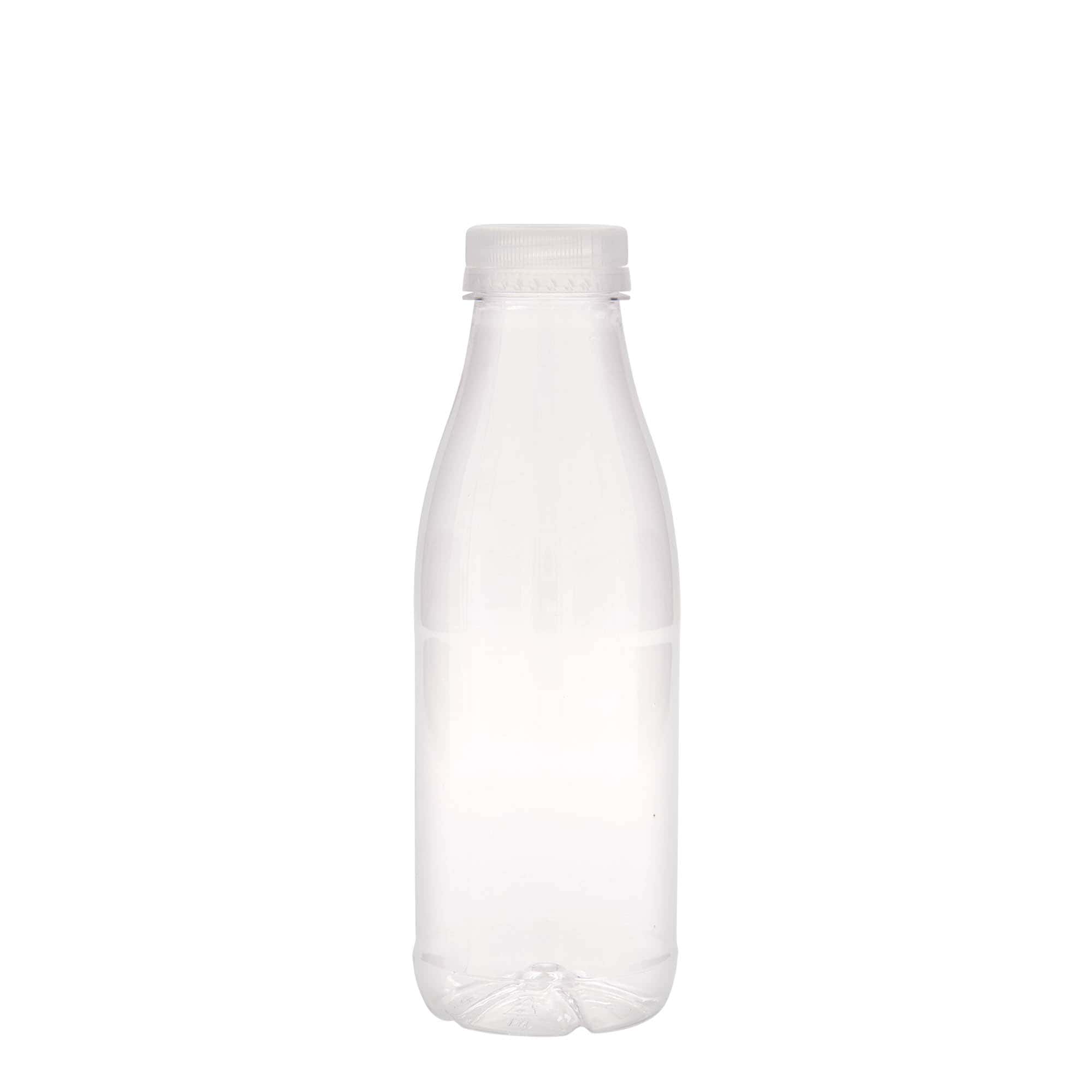 500 ml PET fľaša „Milk and Juice“, plast, hrdlo: 38 mm 500 ml PET fľaša „Milk and Juice“, plast, hrdlo: 38 mm