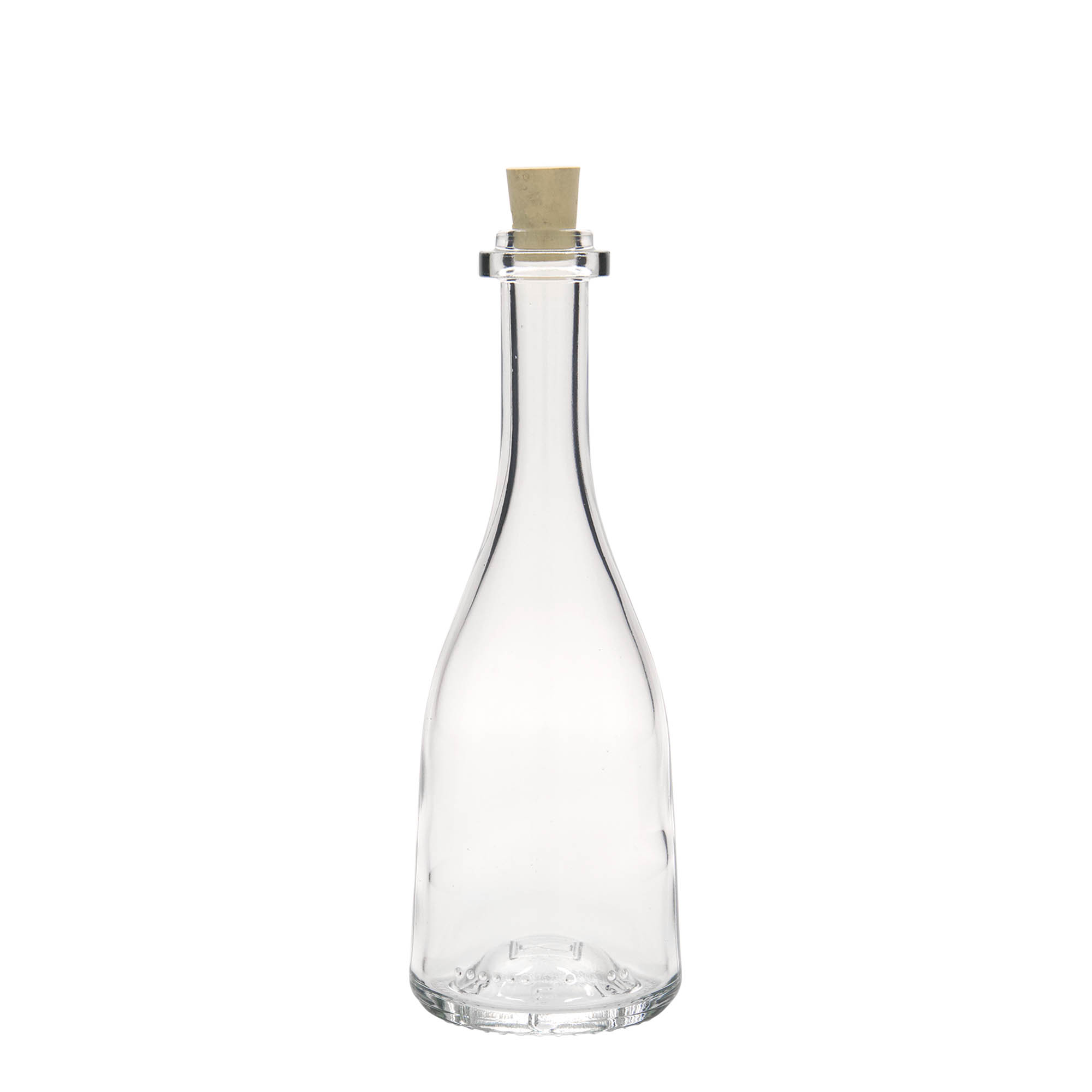 200 ml sklenená fľaša 'Rustica', hrdlo: korok 200 ml sklenená fľaša 'Rustica', hrdlo: korok