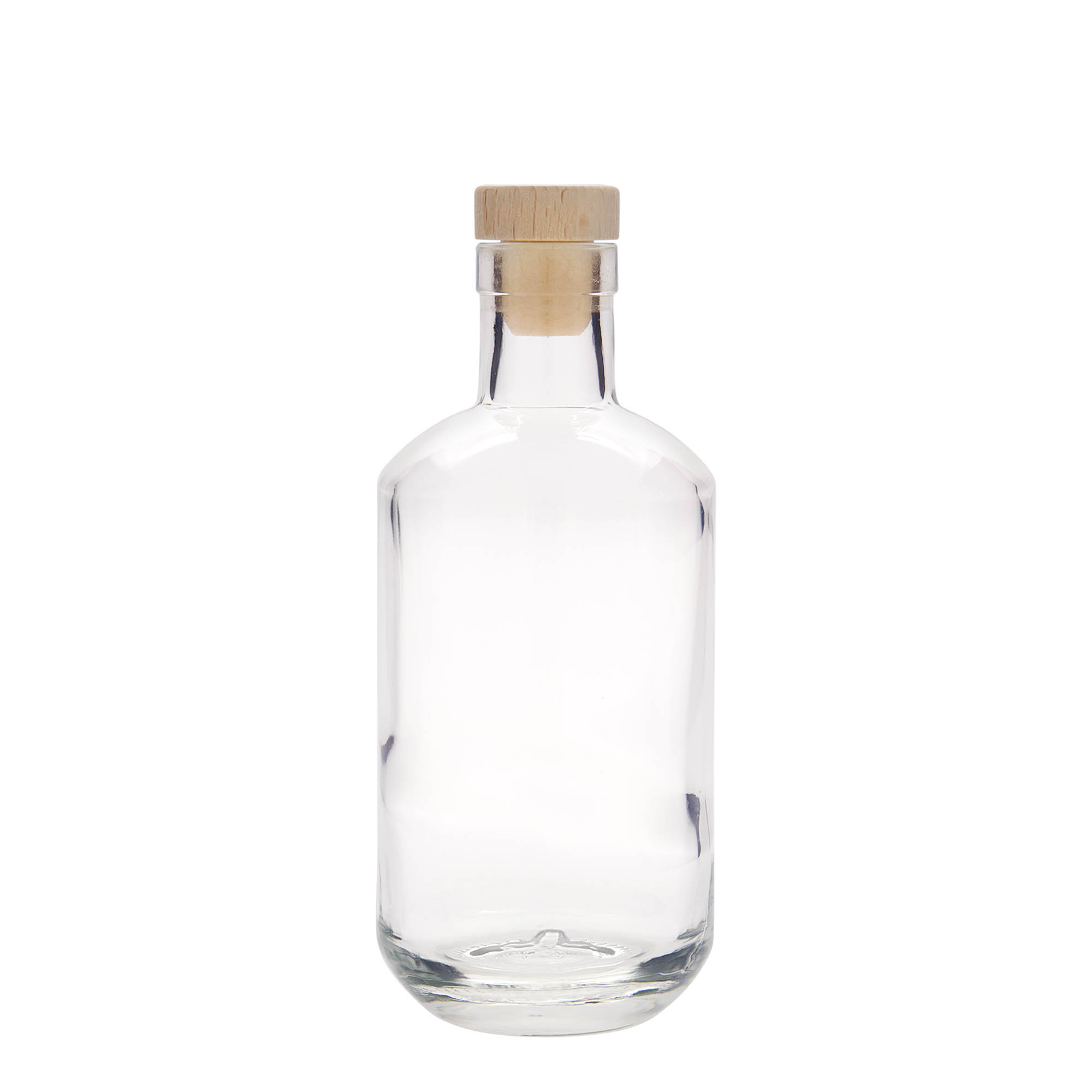 500 ml sklenená fľaša 'Viedeň', hrdlo: korok