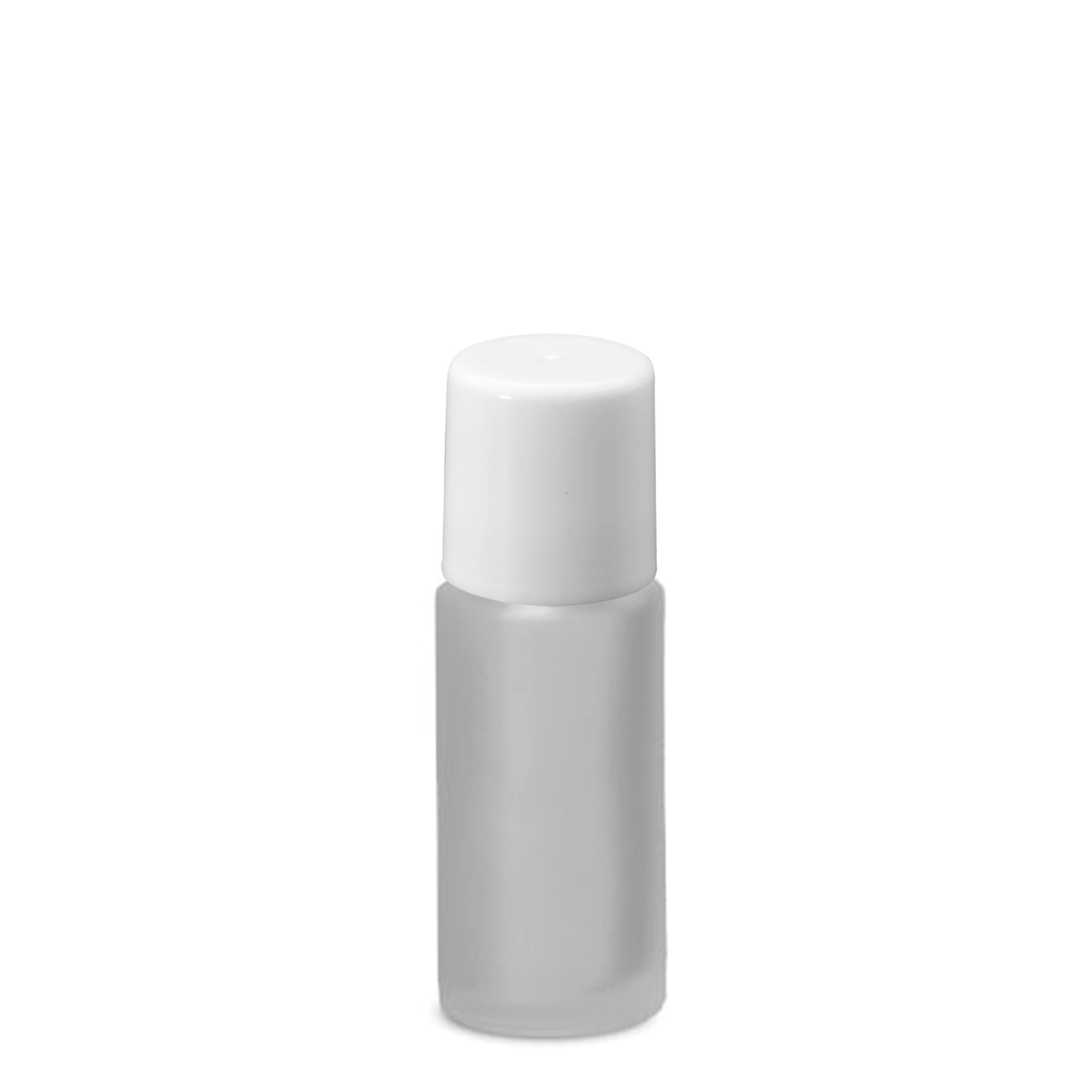 50 ml roll-on fľaša, sklo, matná, hrdlo: závitové uzáver 50 ml roll-on fľaša, sklo, matná, hrdlo: závitové uzáver