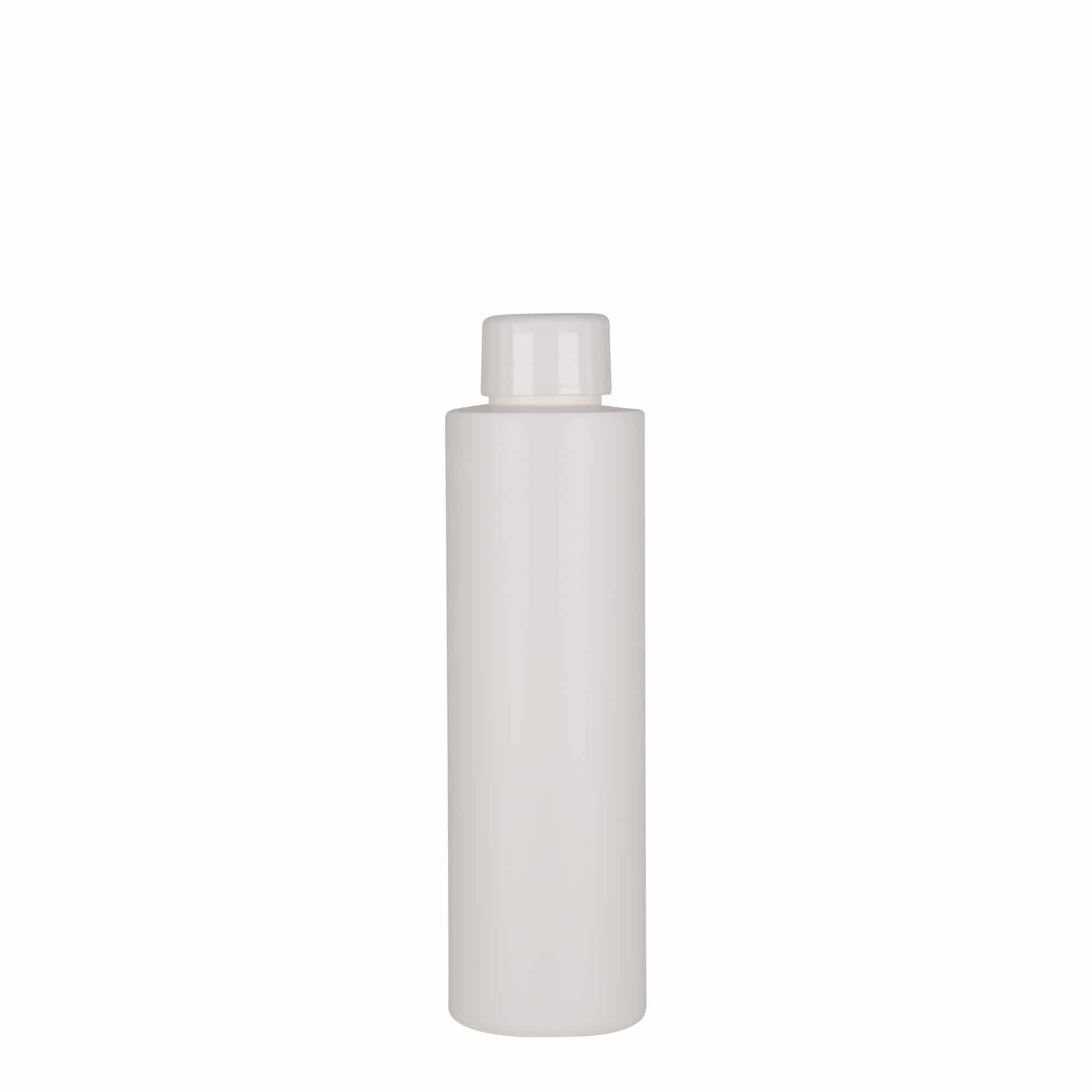 150 ml plastová fľaša „Pípa“, HDPE, biela farba, hrdlo: GPI 24/410
