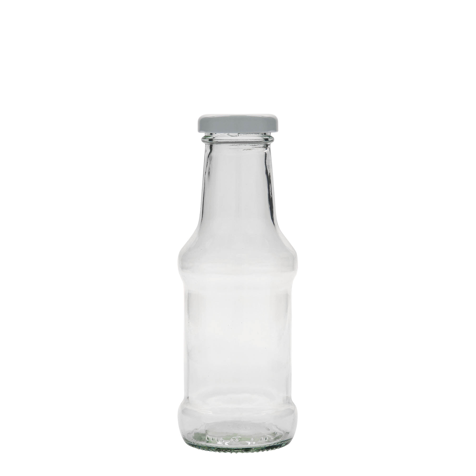 250 ml fľaša na omáčku, sklo, hrdlo: Twist-Off (TO 38) 250 ml fľaša na omáčku, sklo, hrdlo: Twist-Off (TO 38)