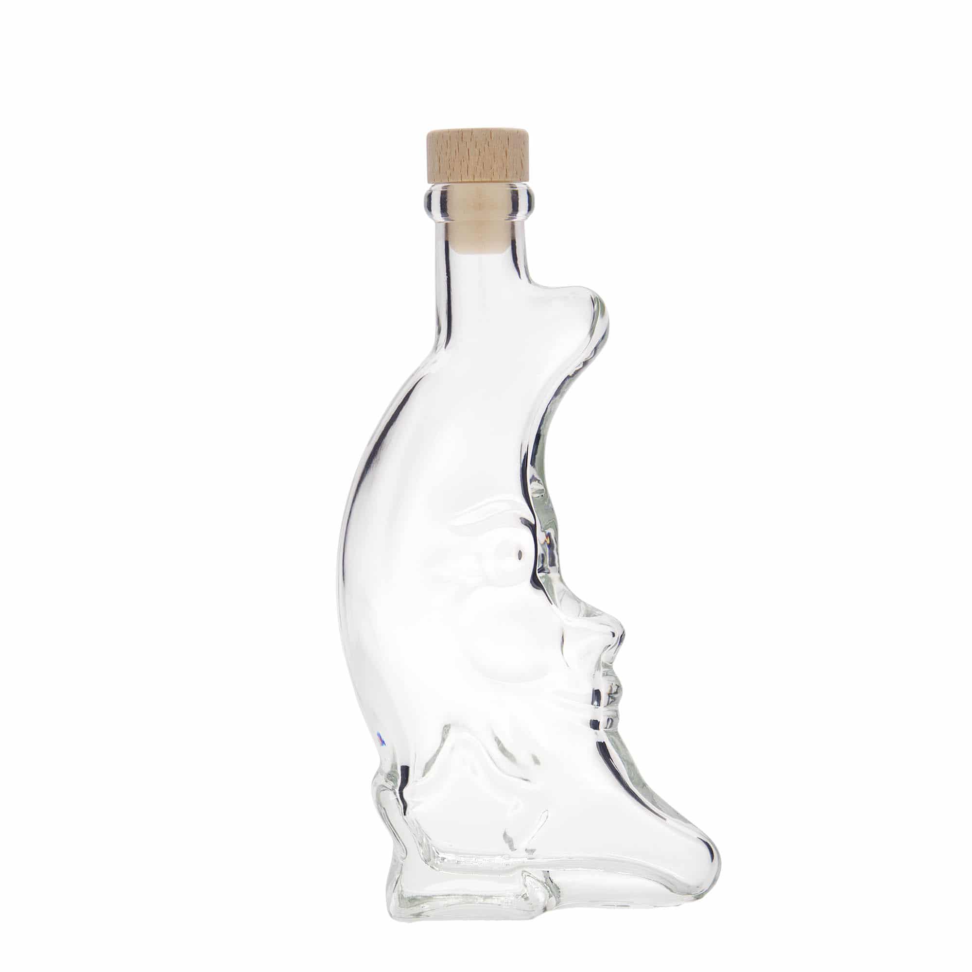 200 ml sklená fľaša „Mesiac“, hrdlo: korok