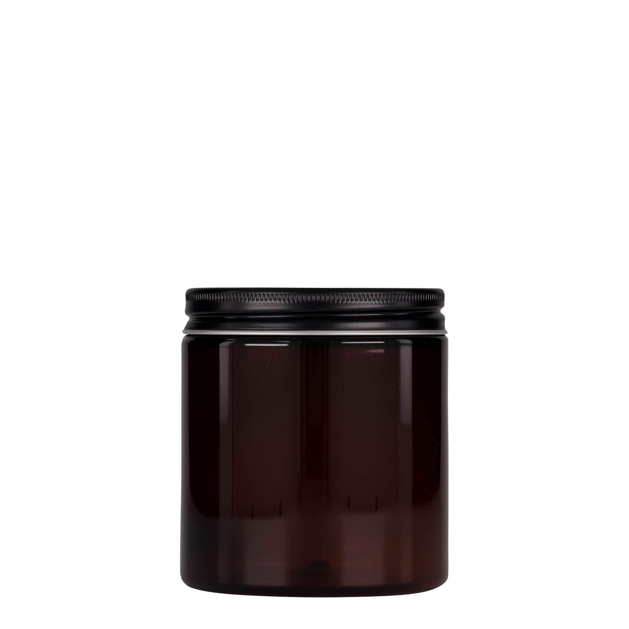 250 ml PET dóza „Isabella“, hnedá farba, hrdlo: 70/400