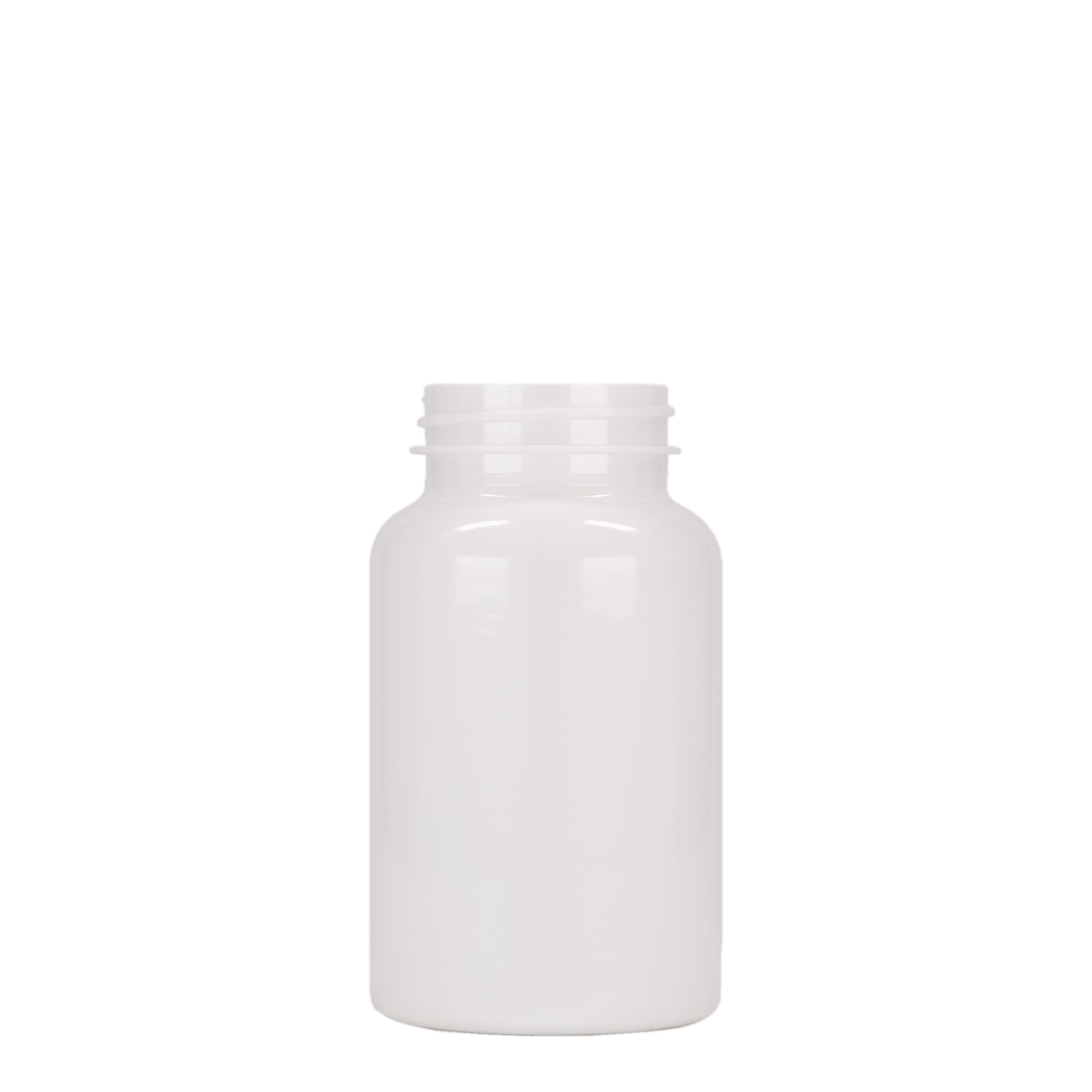 200 ml PET Packer, plast, biela farba, hrdlo: GPI 45/400 200 ml PET Packer, plast, biela farba, hrdlo: GPI 45/400