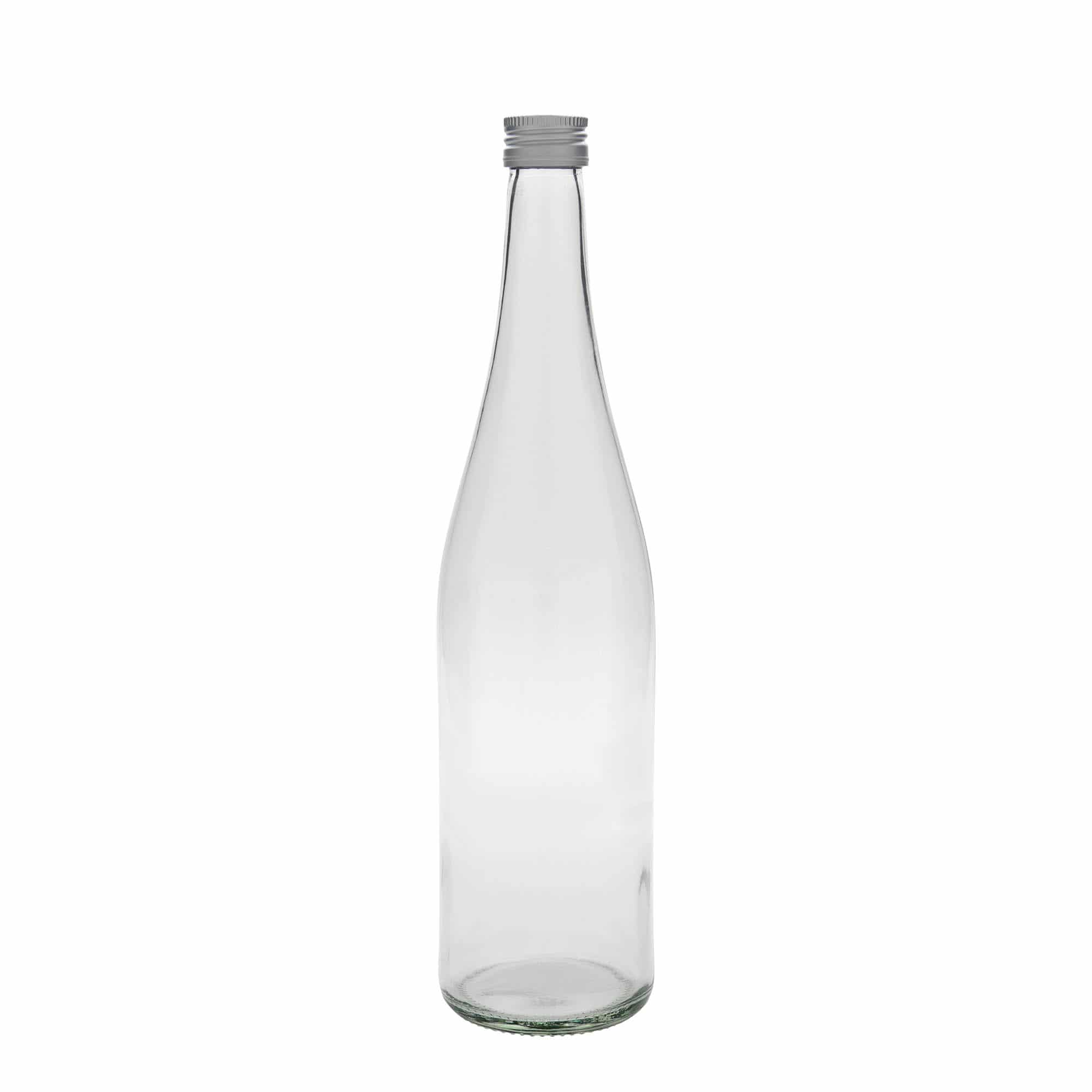 750 ml sklená fľaša „Fľaša na víno“, hrdlo: PP 28