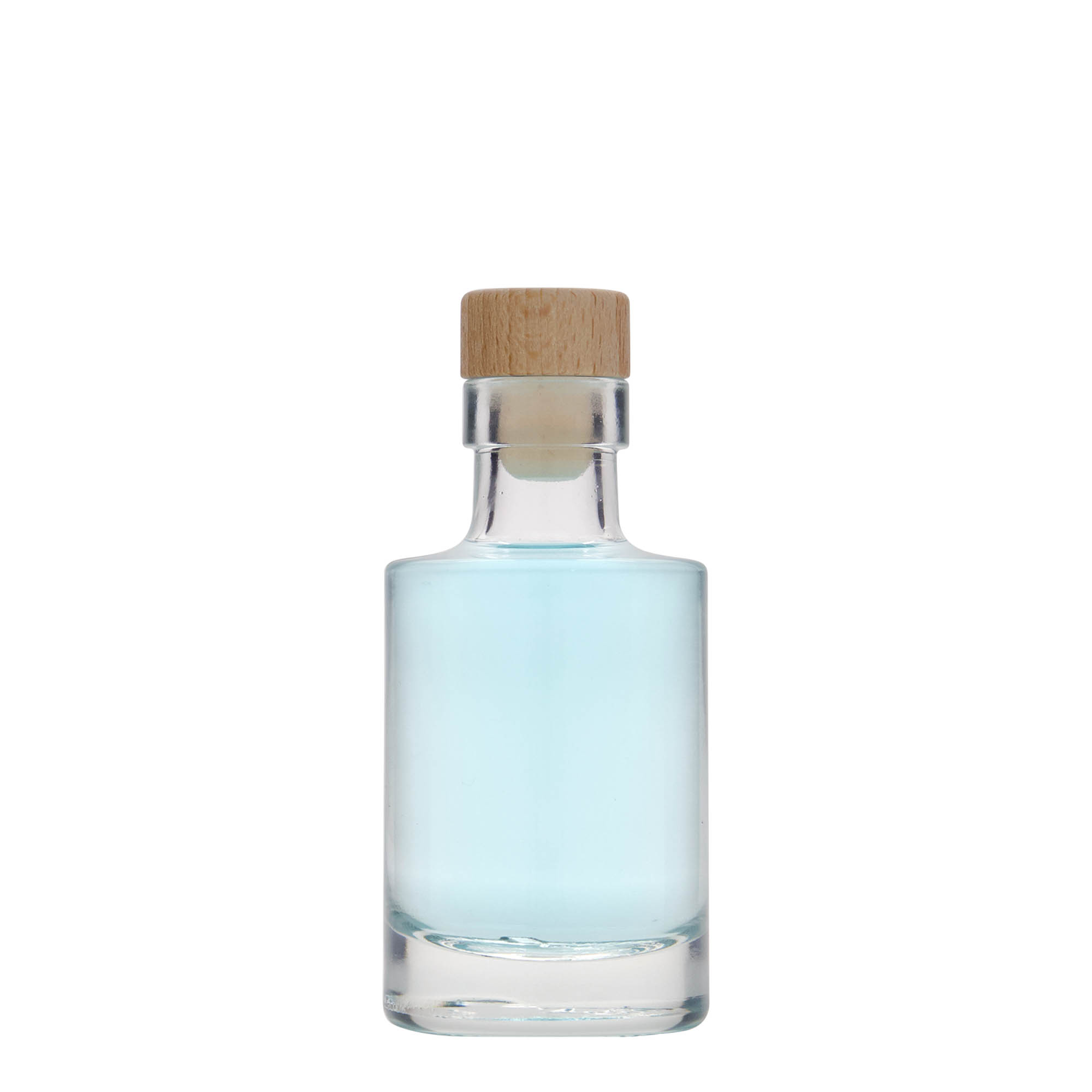 100 ml sklenená fľaša 'Aventura', hrdlo: korkové