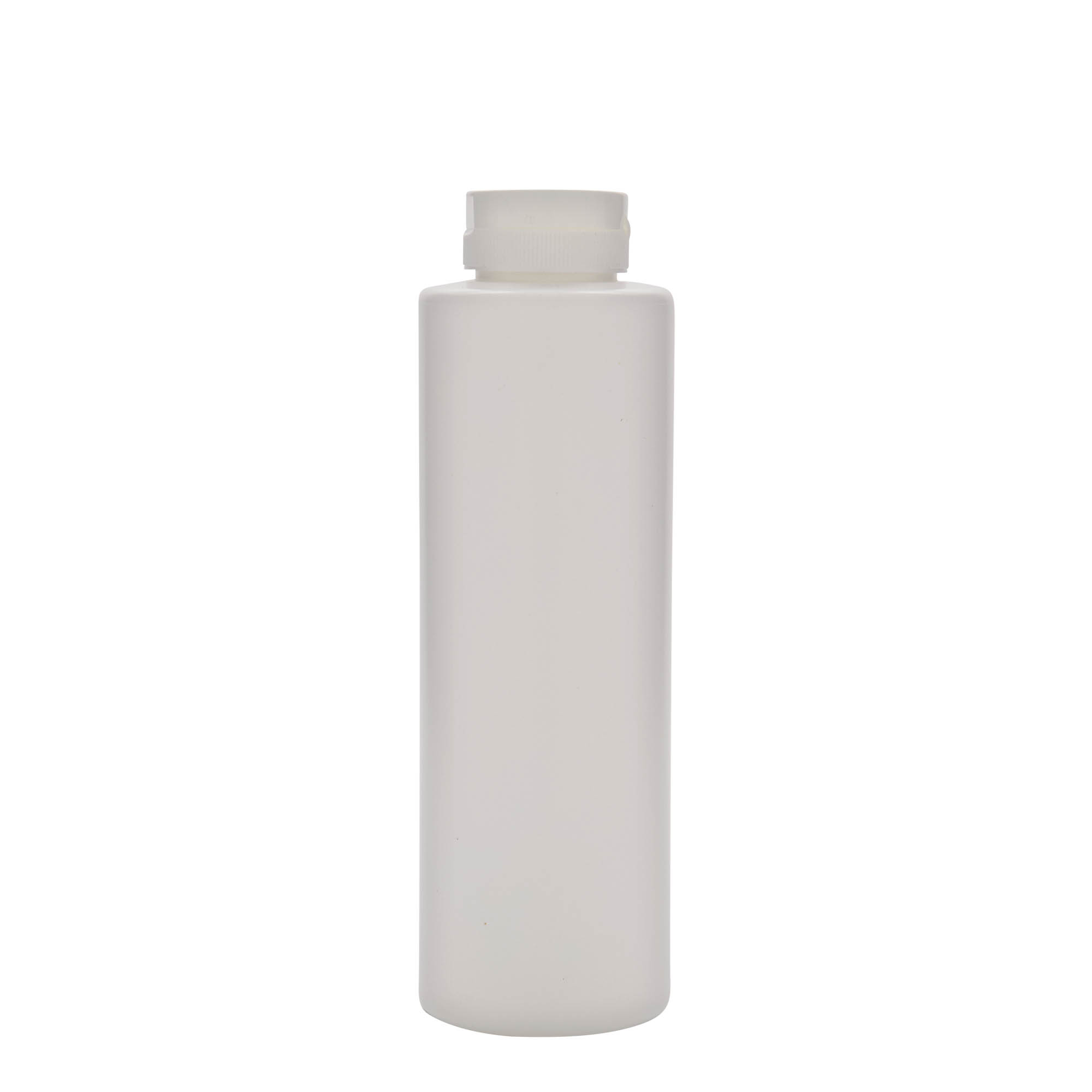 500 ml fľaša na omáčku, LDPE plast, biela, hrdlo: 38/400