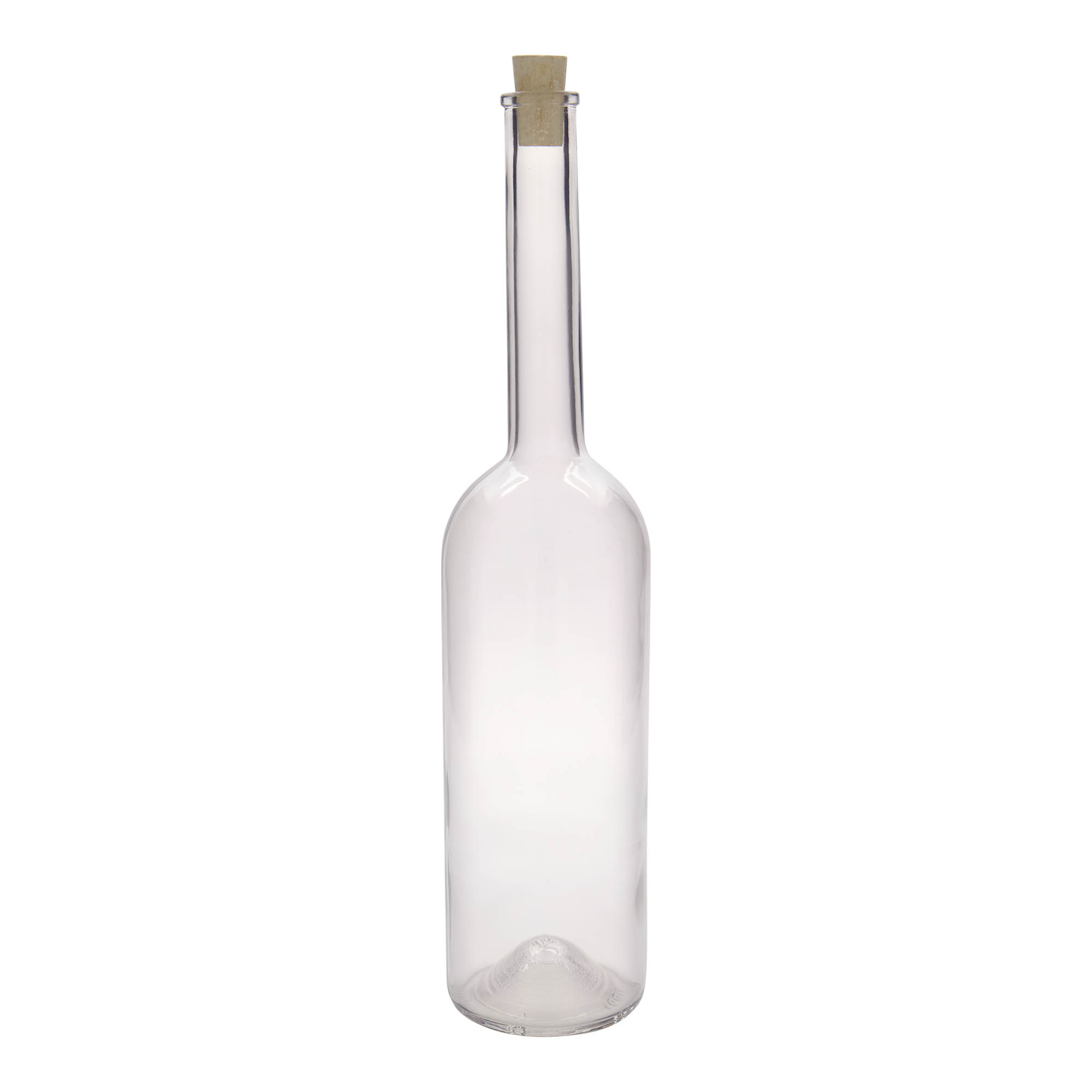 1 000 ml sklenená fľaša 'Opera', hrdlo: korkové 1 000 ml sklenená fľaša 'Opera', hrdlo: korkové