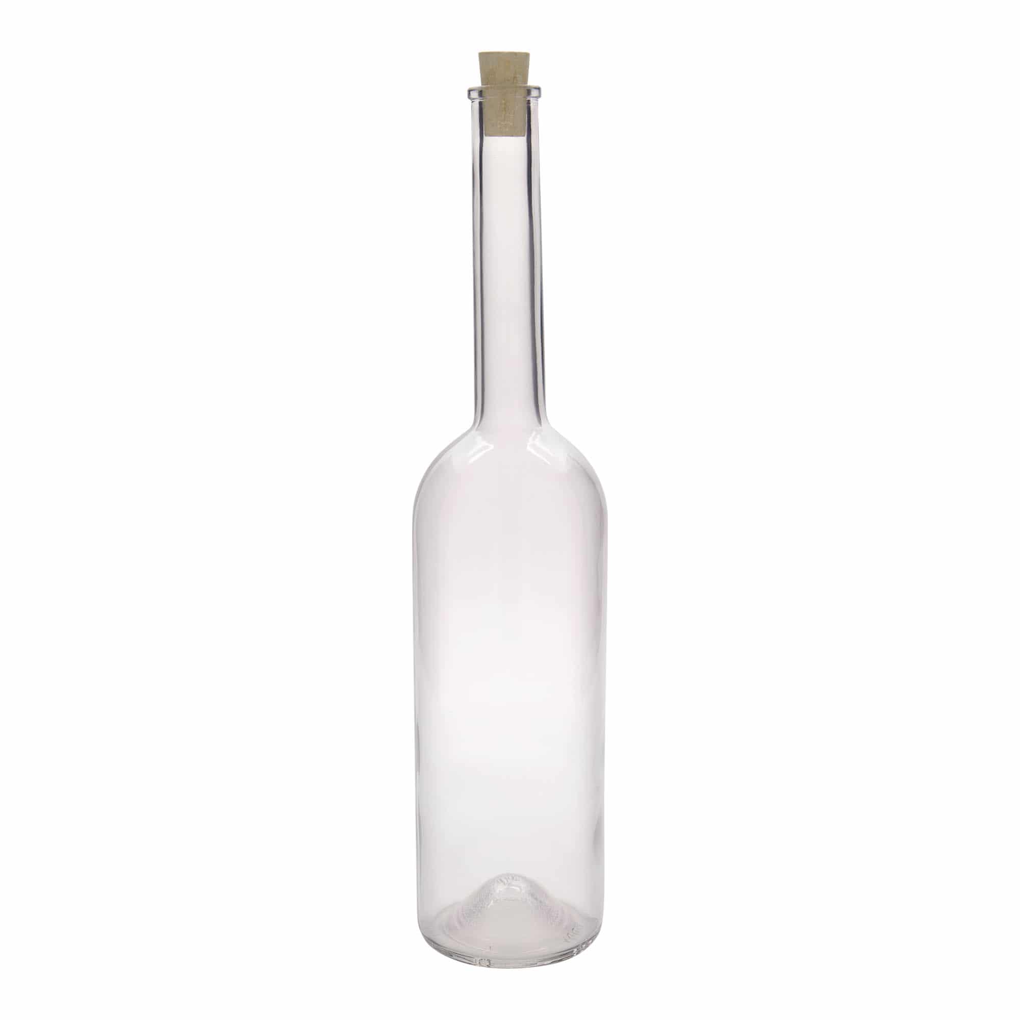 1 000 ml sklenená fľaša 'Opera', hrdlo: korkové