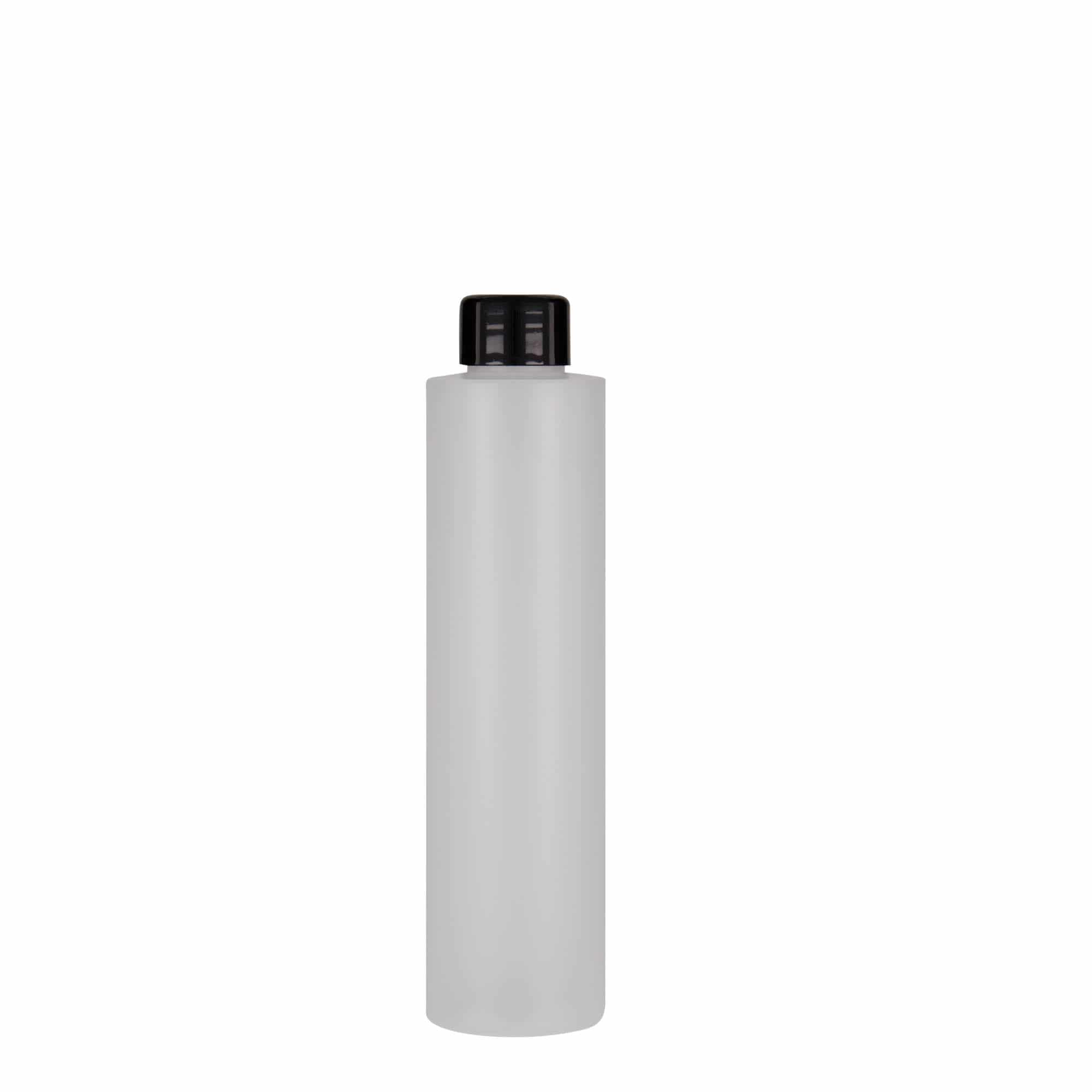 200 ml plastová fľaša „Pípa“, HDPE, prírodná farba, hrdlo: GPI 24/410