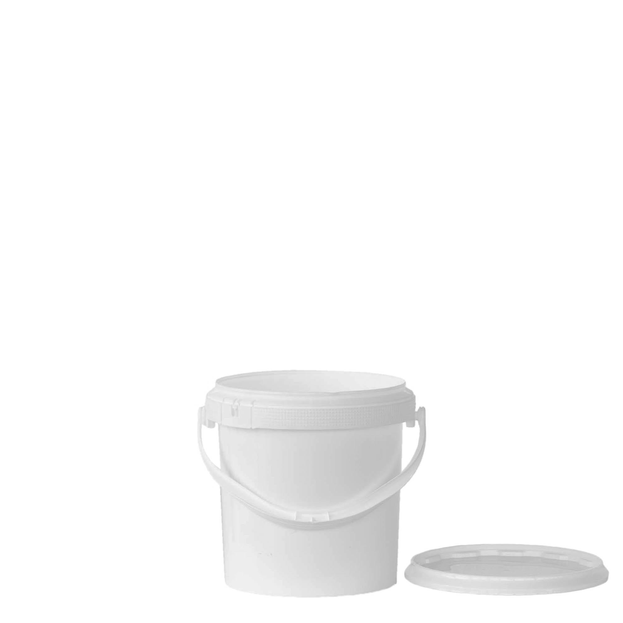 1,8 l vedro, PP-plast, biele 1,8 l vedro, PP-plast, biele