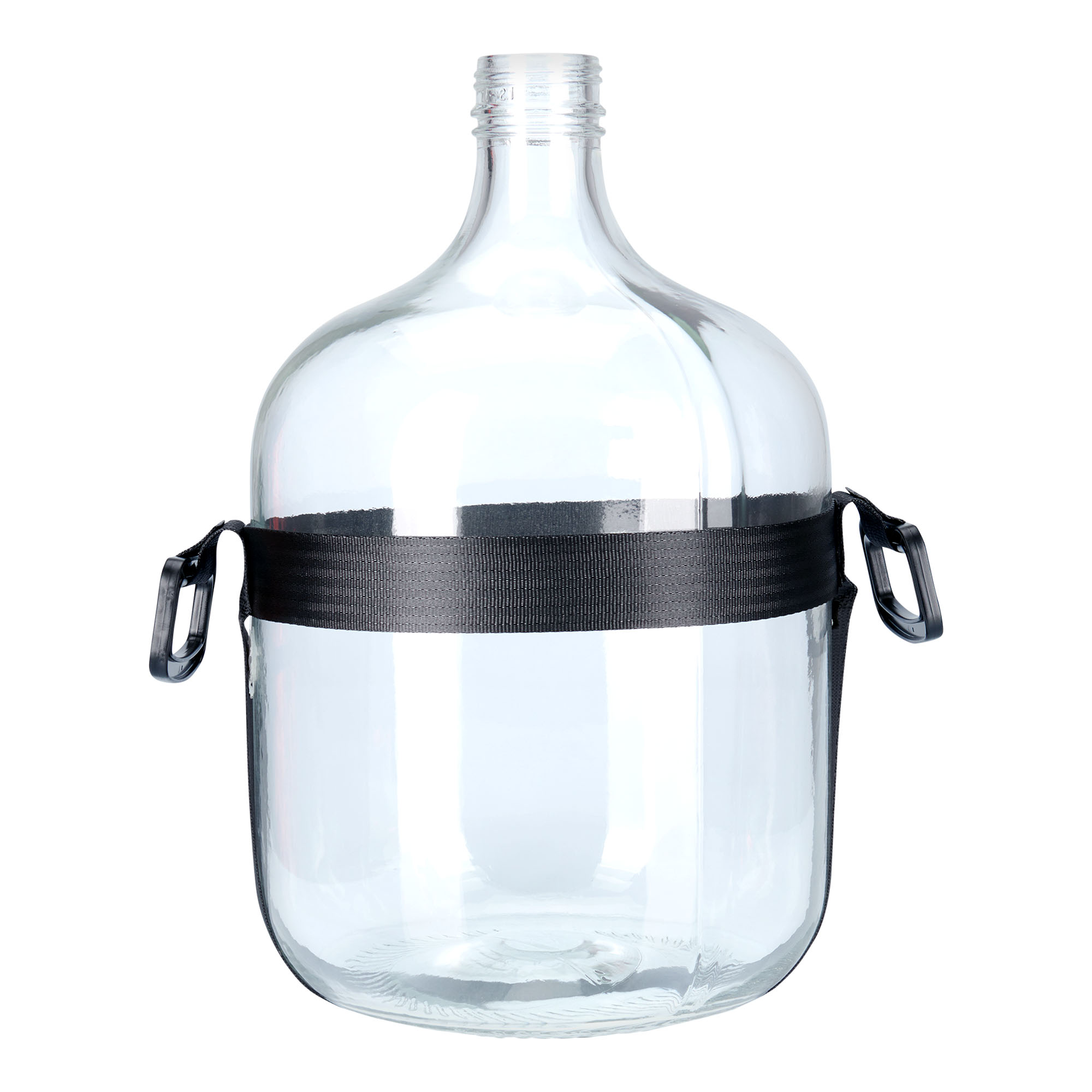 25 l balónová fľaša High End, sklo, hrdlo: závitový uzáver