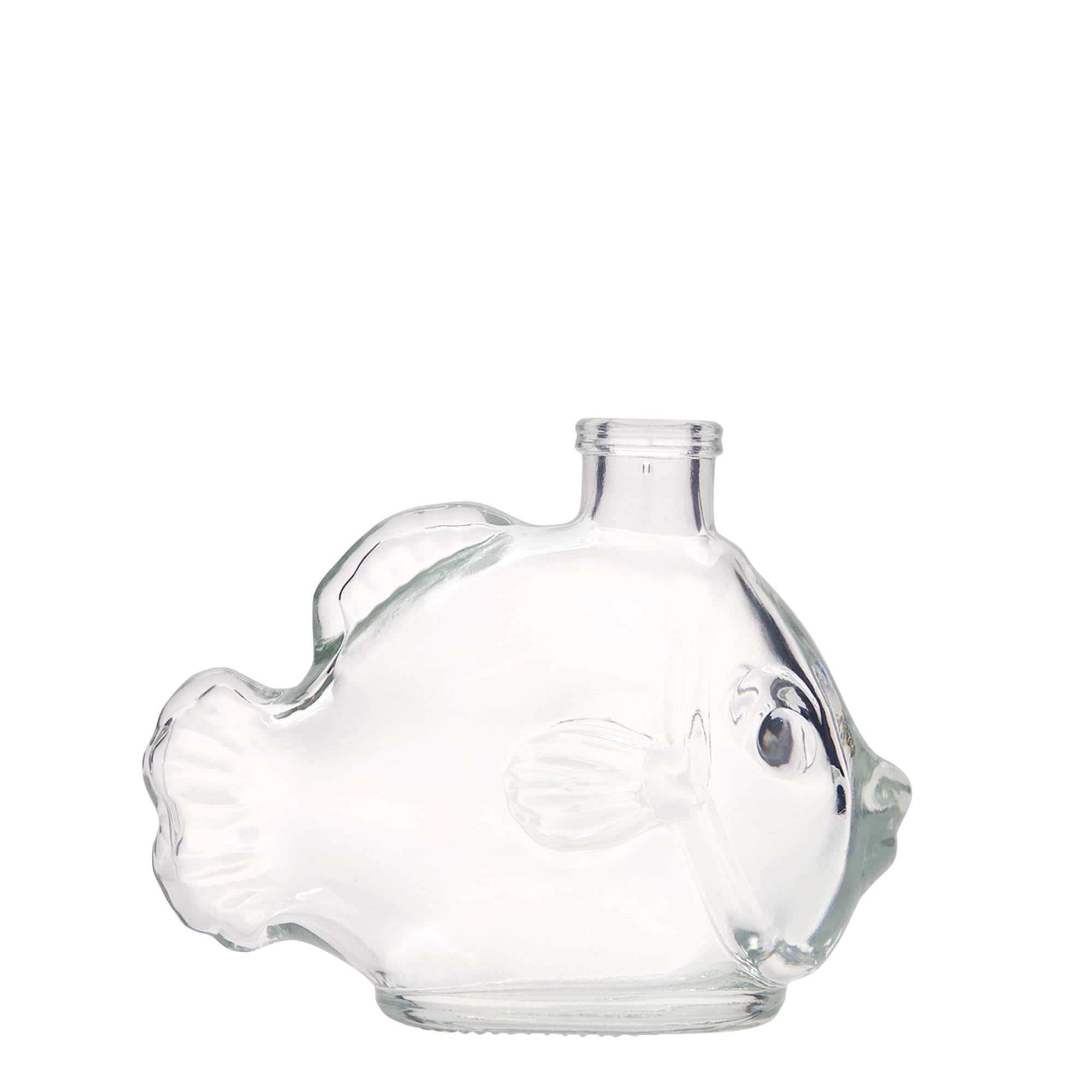 200 ml sklená fľaša „Ryba“, hrdlo: korok 200 ml sklená fľaša „Ryba“, hrdlo: korok