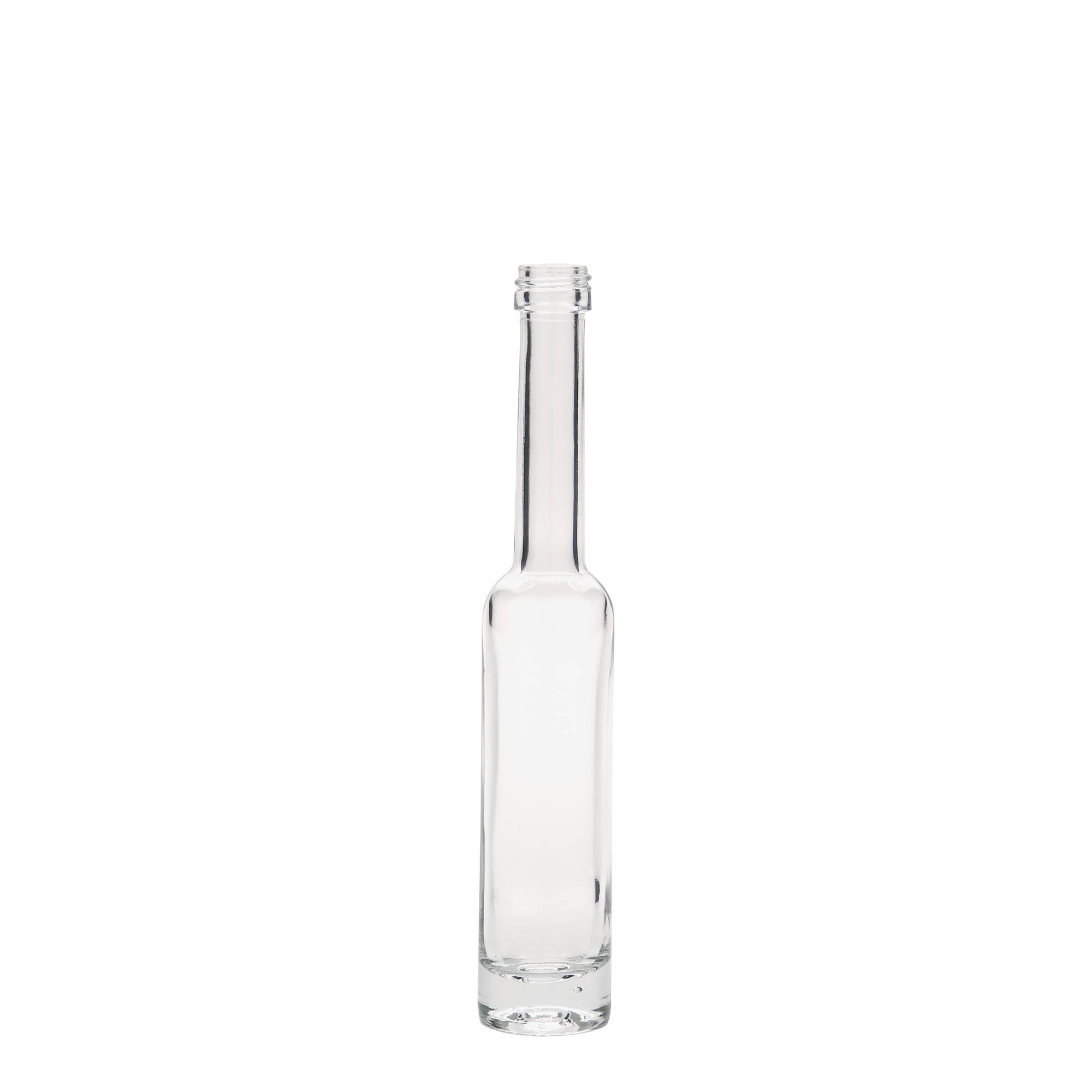 40 ml sklenená fľaša 'Platina', hrdlo: PP 18 40 ml sklenená fľaša 'Platina', hrdlo: PP 18