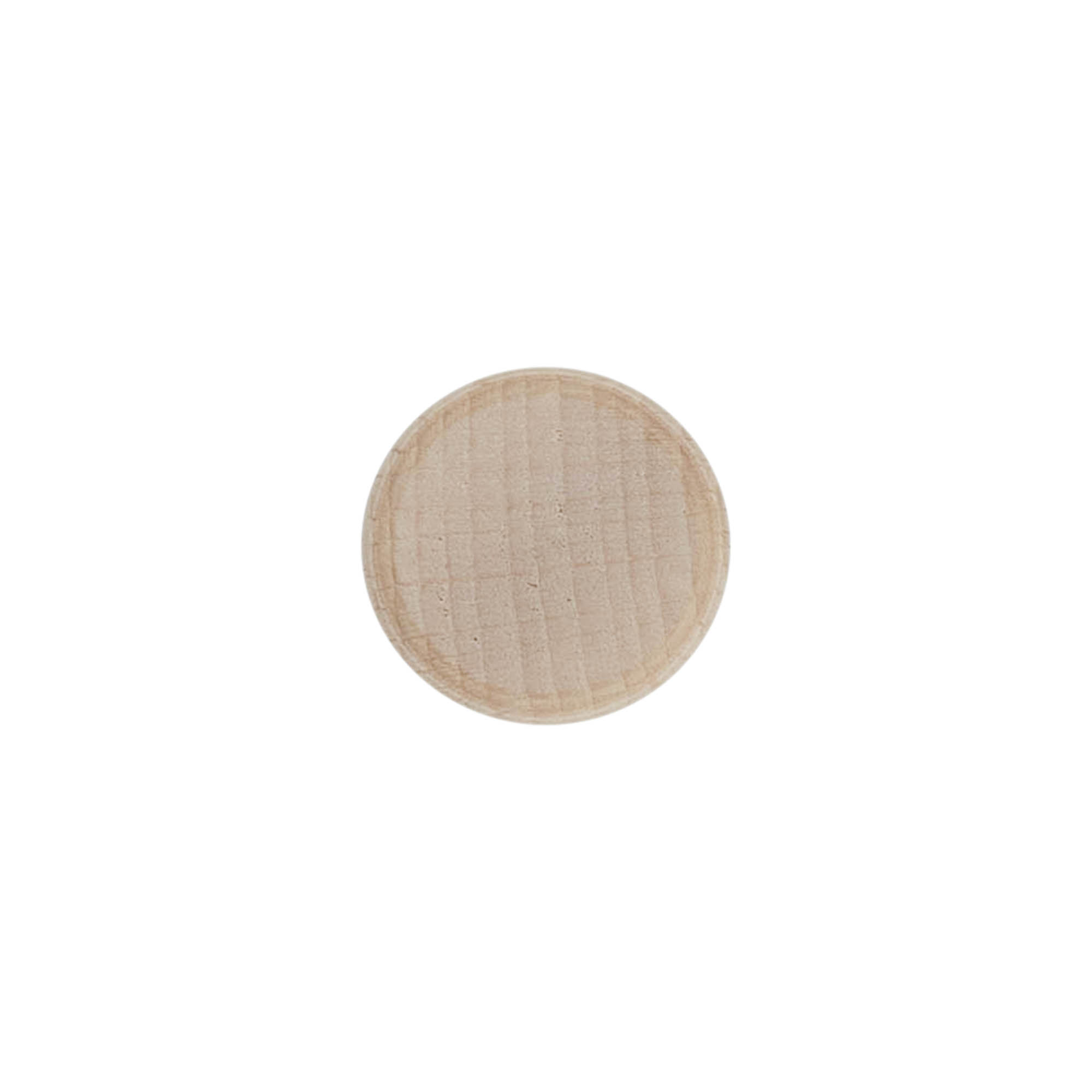 Zátka s dávkovacím otvorom 19 mm, drevo/plast, béžová, pre hrdlo: korok