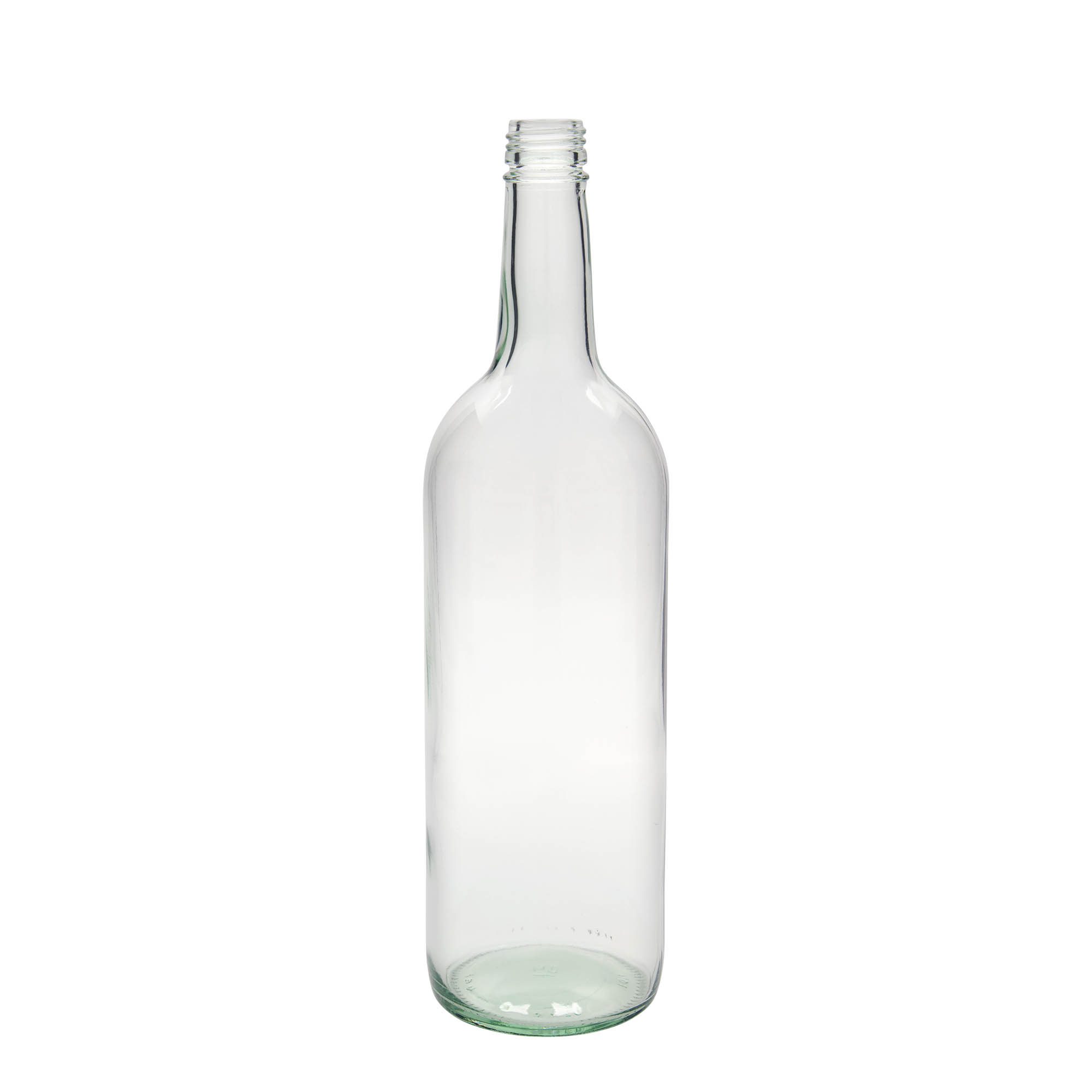 1 000 ml univerzálna fľaša, sklo, hrdlo: PP 28