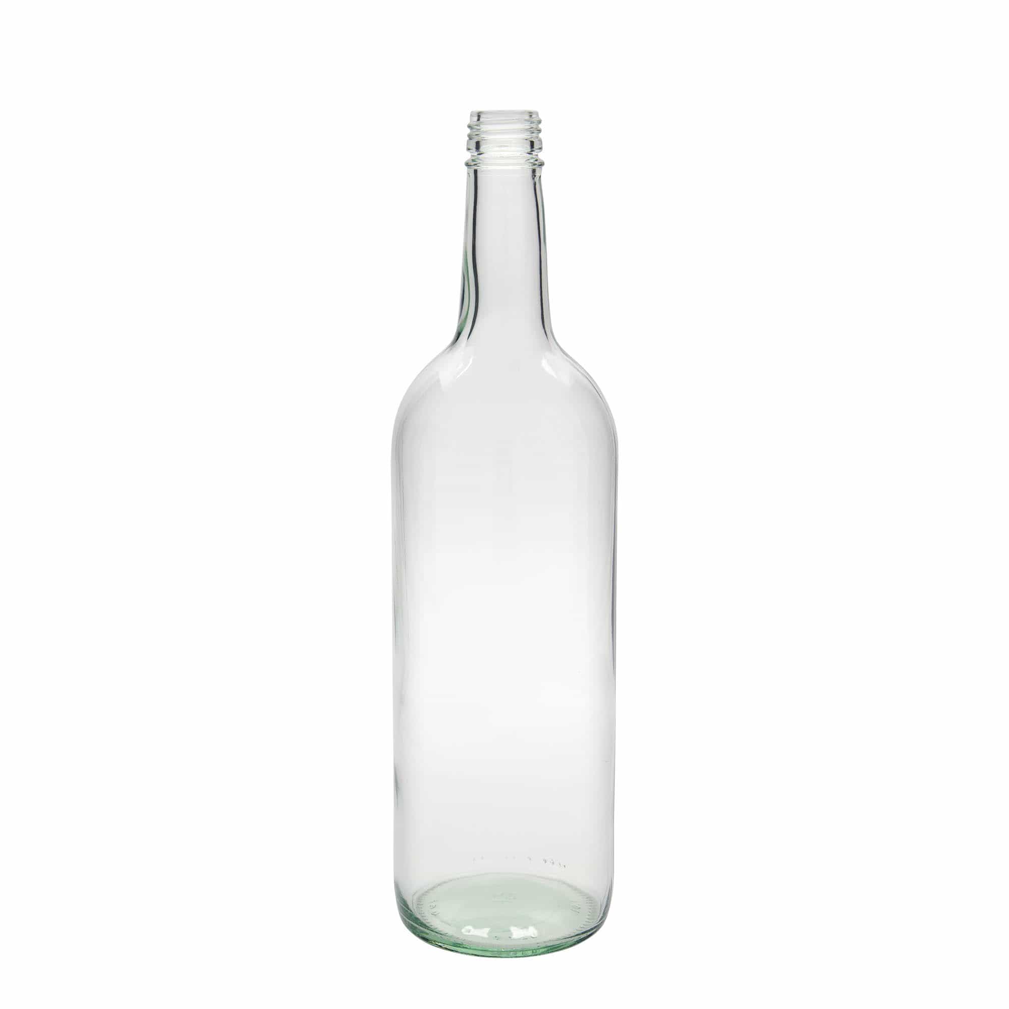 1 000 ml univerzálna fľaša, sklo, hrdlo: PP 28