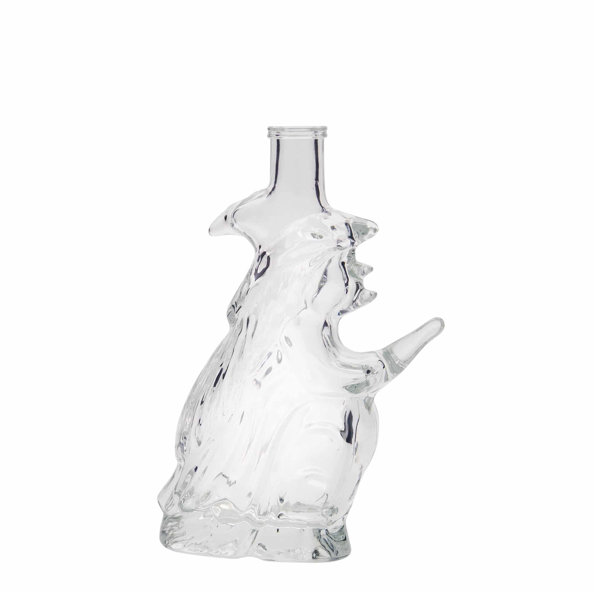 200 ml sklená fľaša „Bosorka“, hrdlo: korok