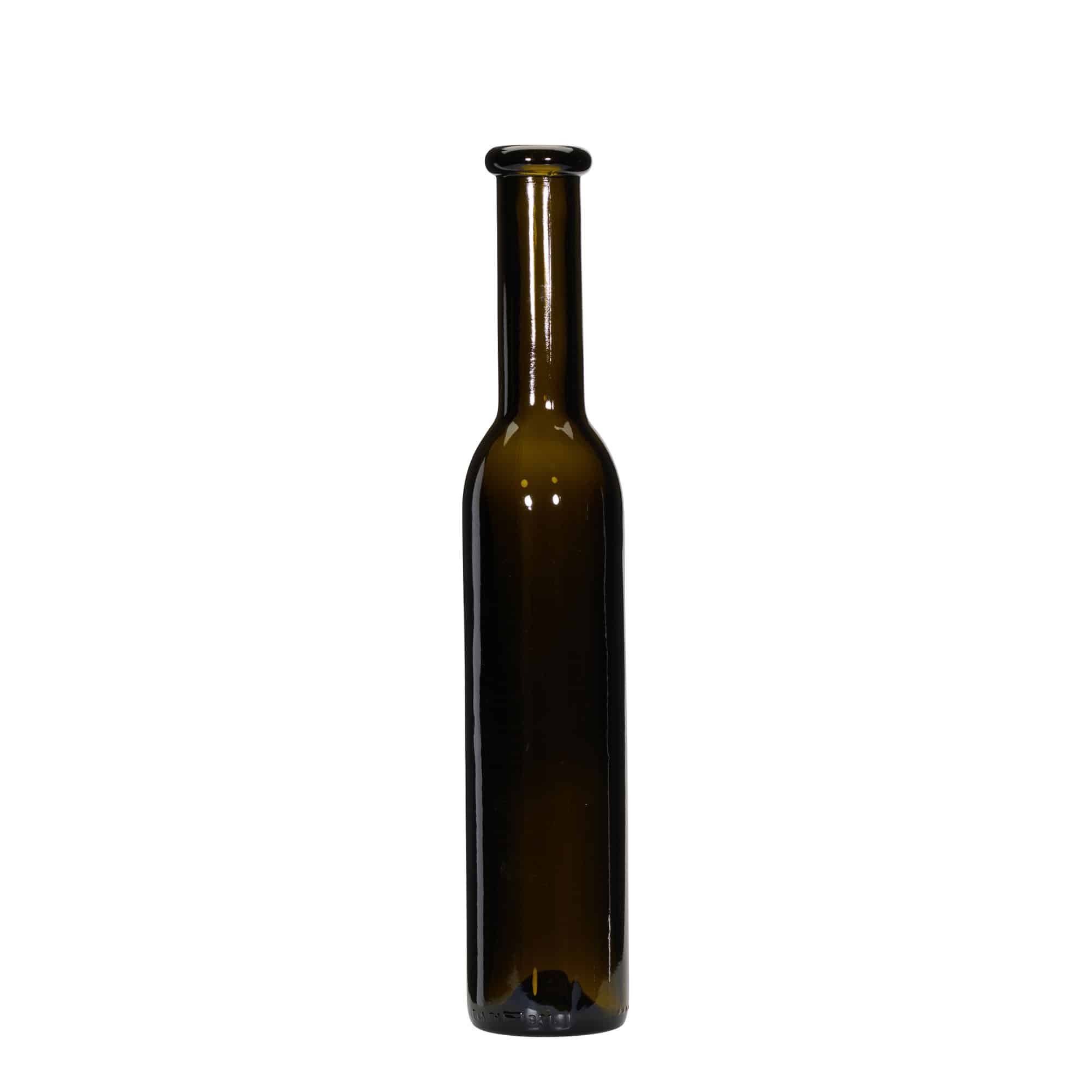 250 ml sklená fľaša „Rocky“, antická zelená farba, hrdlo: korok 250 ml sklená fľaša „Rocky“, antická zelená farba, hrdlo: korok