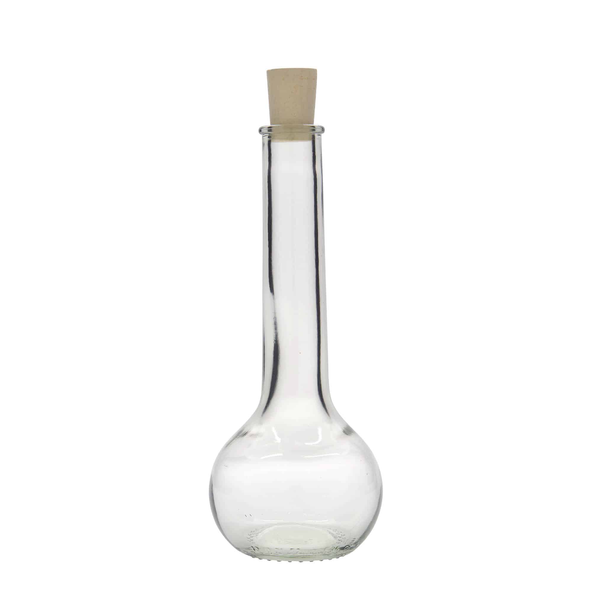 200 ml sklená fľaša „Tulipano“, hrdlo: korok