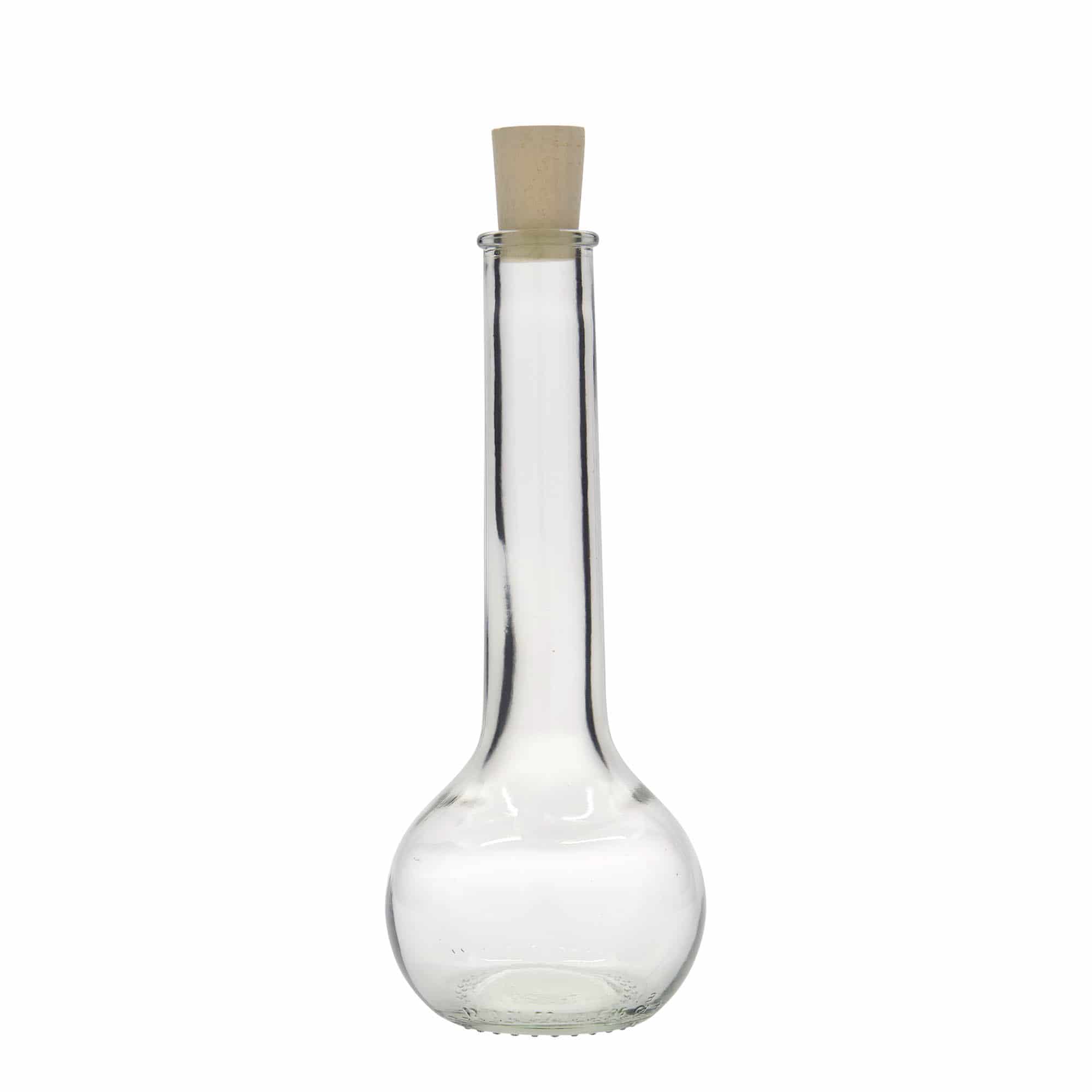 200 ml sklenená fľaša 'Tulipano', hrdlo: korok
