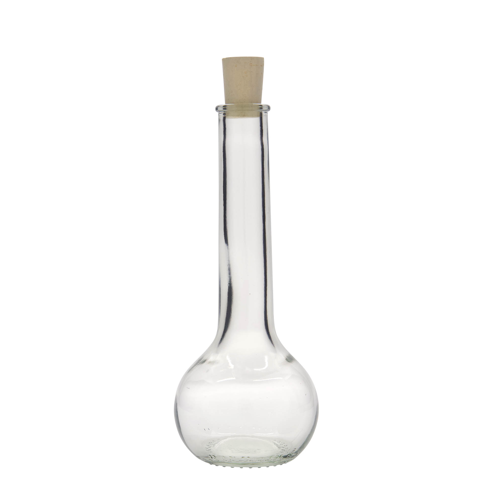 200 ml sklenená fľaša 'Tulipano', hrdlo: korok
