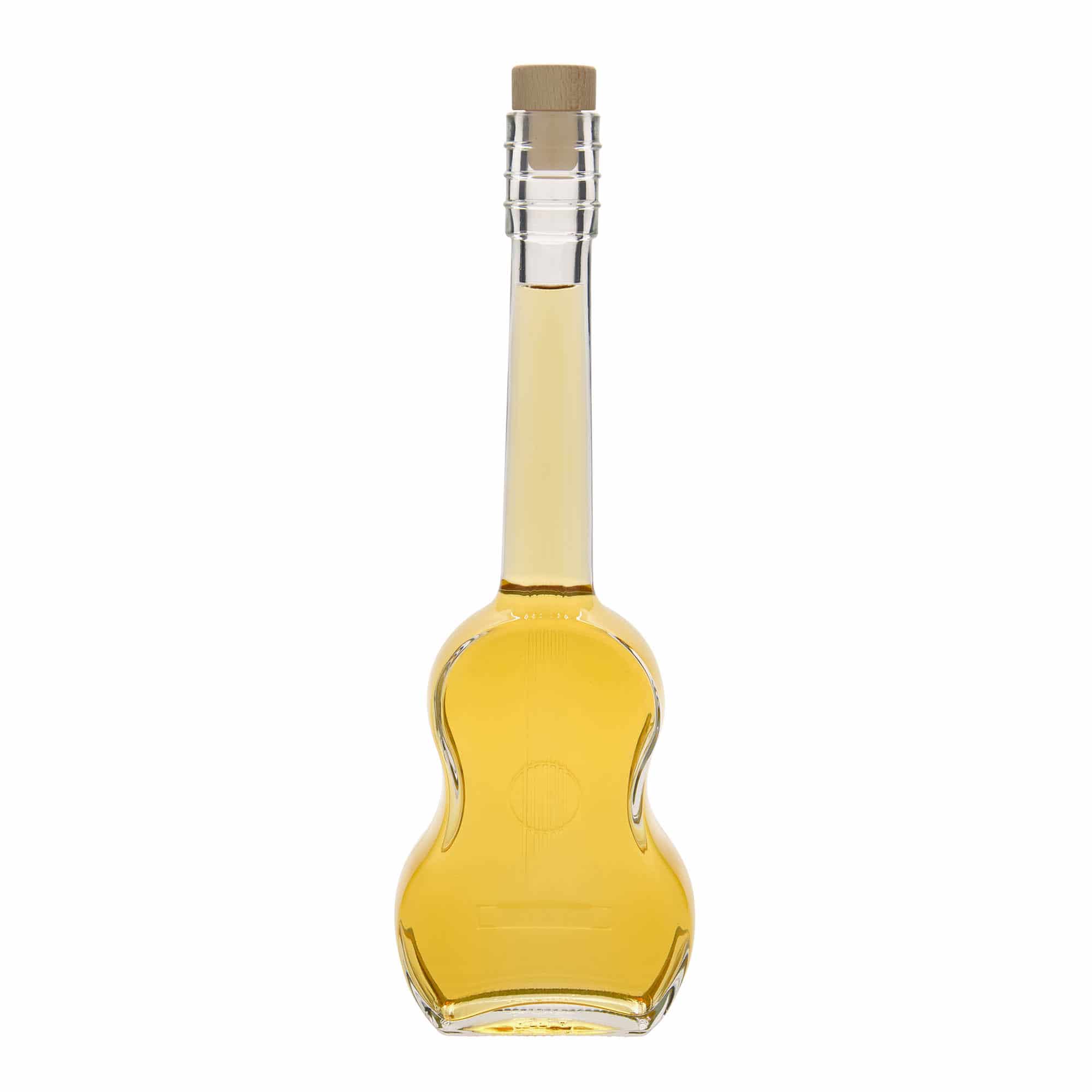 500 ml sklená fľaša „Gitara“, hrdlo: korok