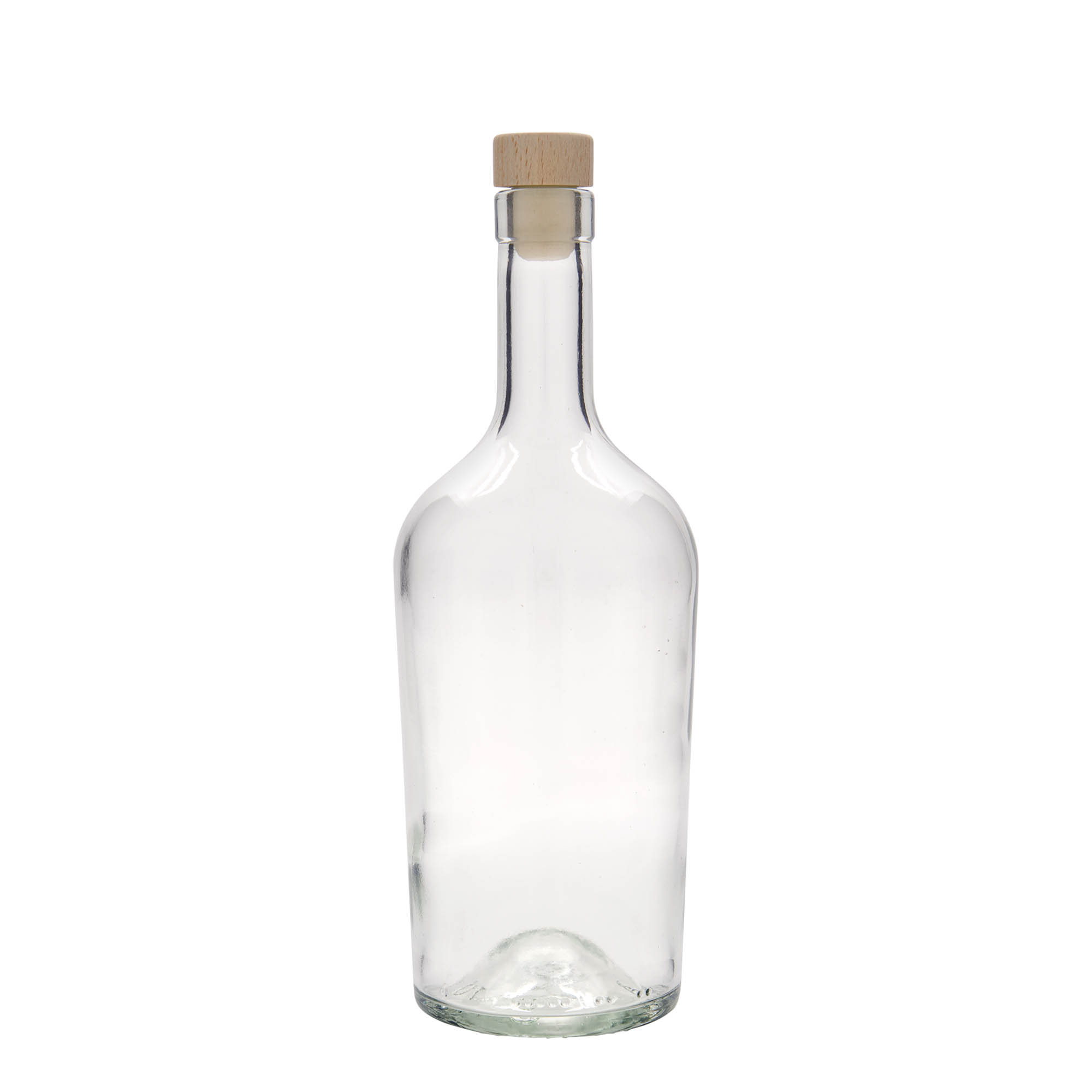 700 ml sklenená fľaša 'Margarethe', hrdlo: korok 700 ml sklenená fľaša 'Margarethe', hrdlo: korok