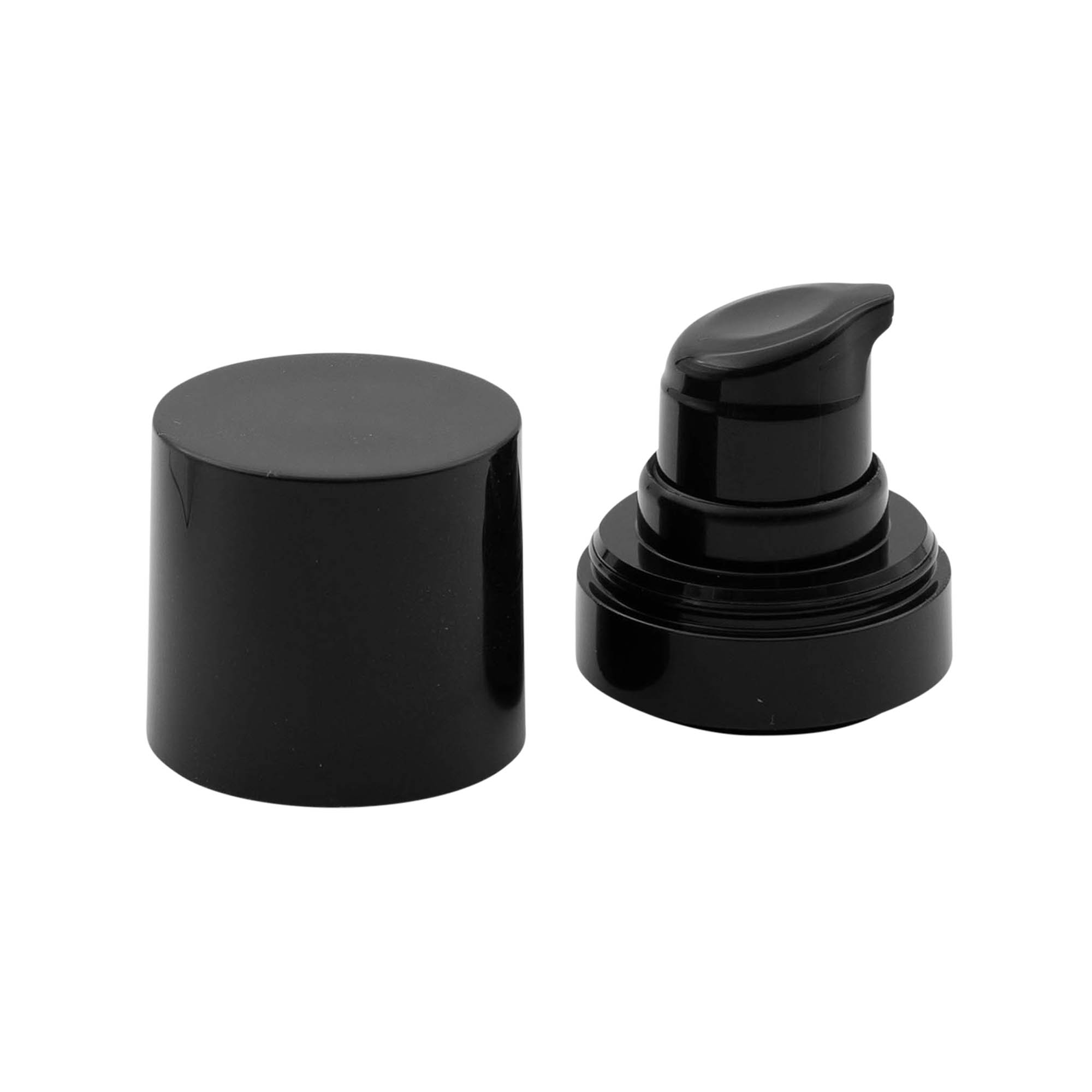 Airless dávkovacia pumpička 'Micro', PP-plast, čierna Airless dávkovacia pumpička 'Micro', PP-plast, čierna