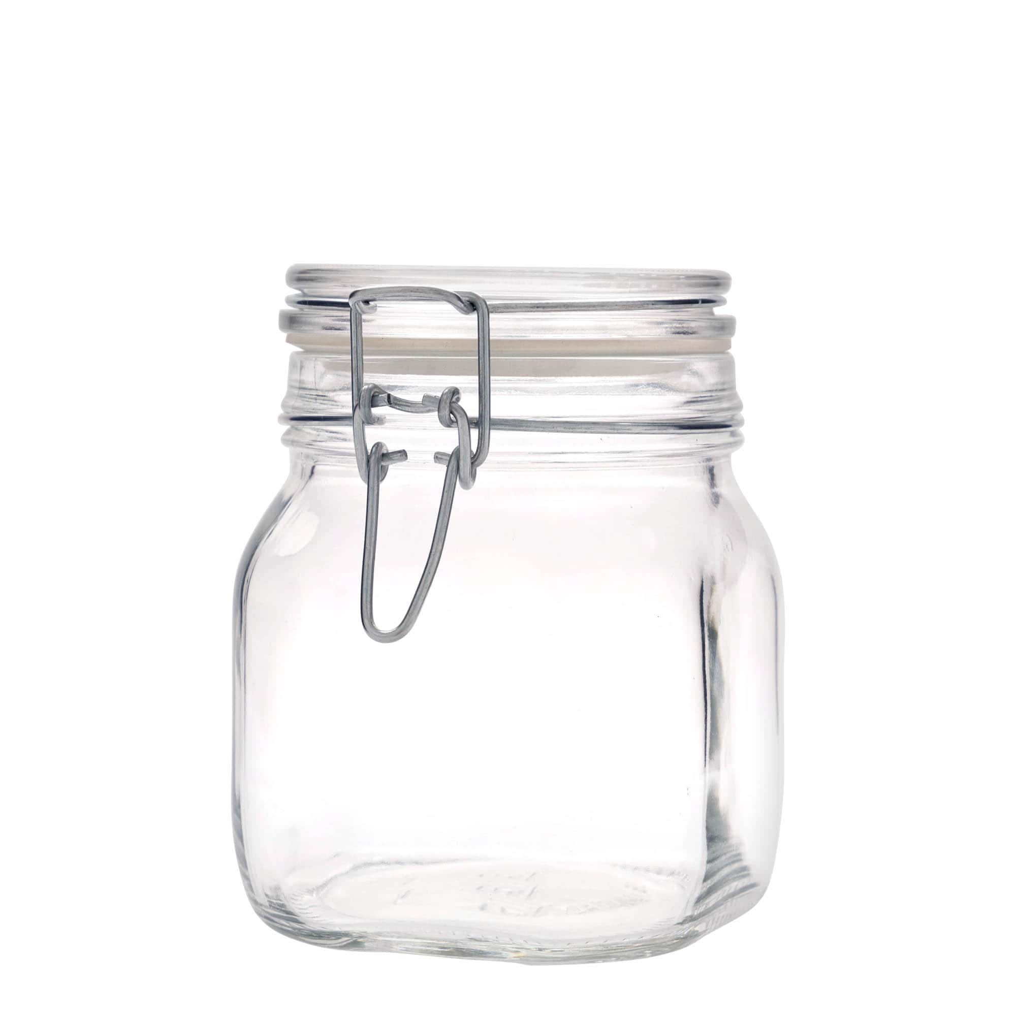 750 ml drôtené uzáverové sklo 'Fido', štvorcové, hrdlo: drôtený uzáver 750 ml drôtené uzáverové sklo 'Fido', štvorcové, hrdlo: drôtený uzáver