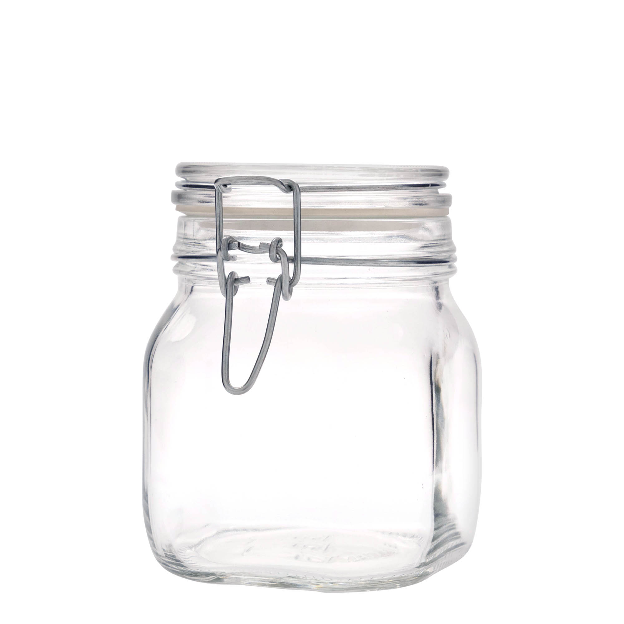 750 ml drôtené uzáverové sklo 'Fido', štvorcové, hrdlo: drôtený uzáver 750 ml drôtené uzáverové sklo 'Fido', štvorcové, hrdlo: drôtený uzáver