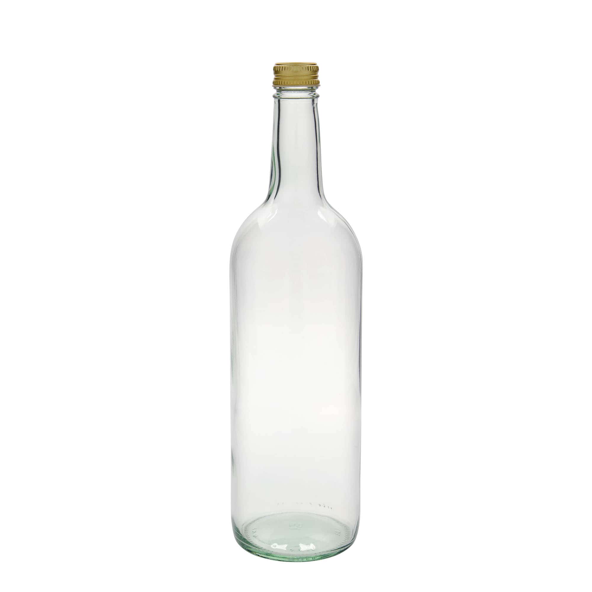 1 000 ml univerzálna fľaša, sklo, hrdlo: PP 28