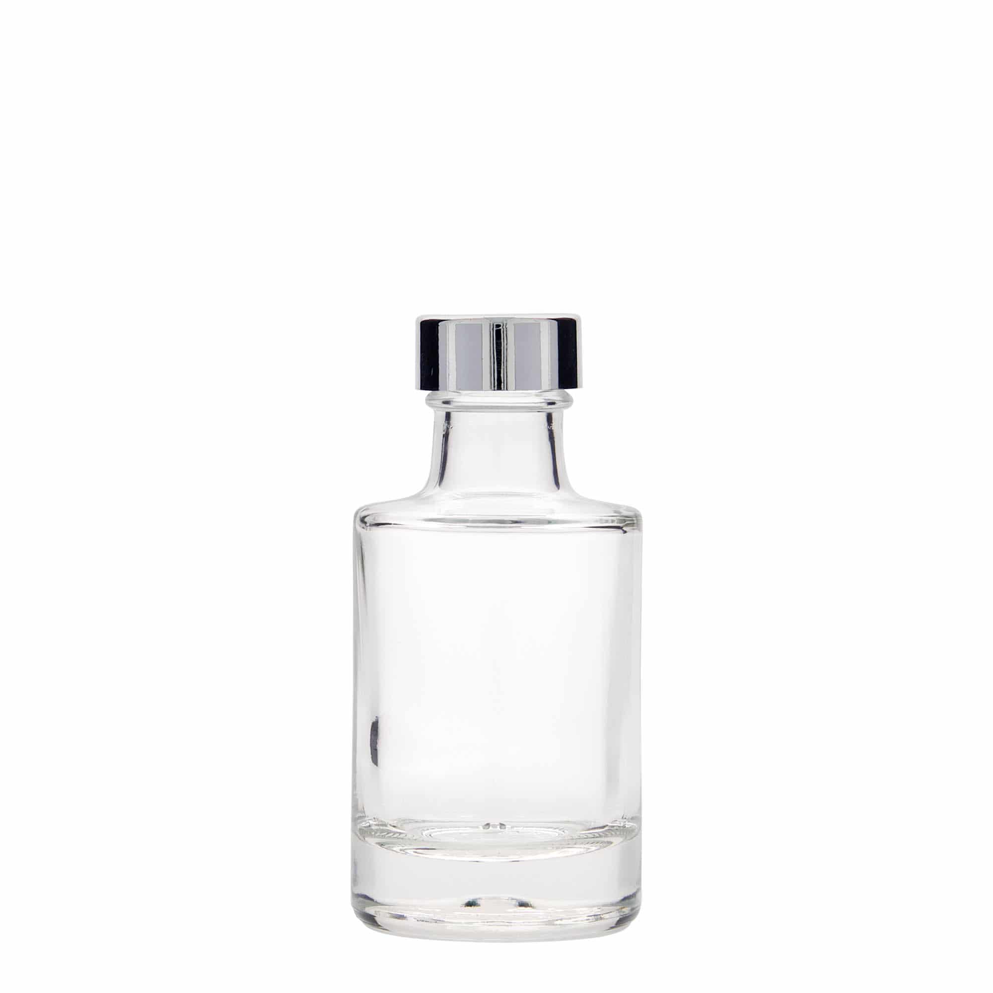 100 ml sklenená fľaša 'Aventura', hrdlo: GPI 28 100 ml sklenená fľaša 'Aventura', hrdlo: GPI 28